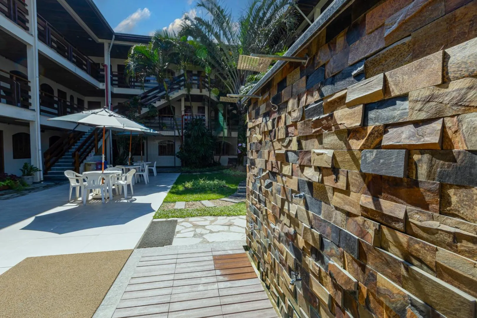 Patio in Chalés Four Seasons