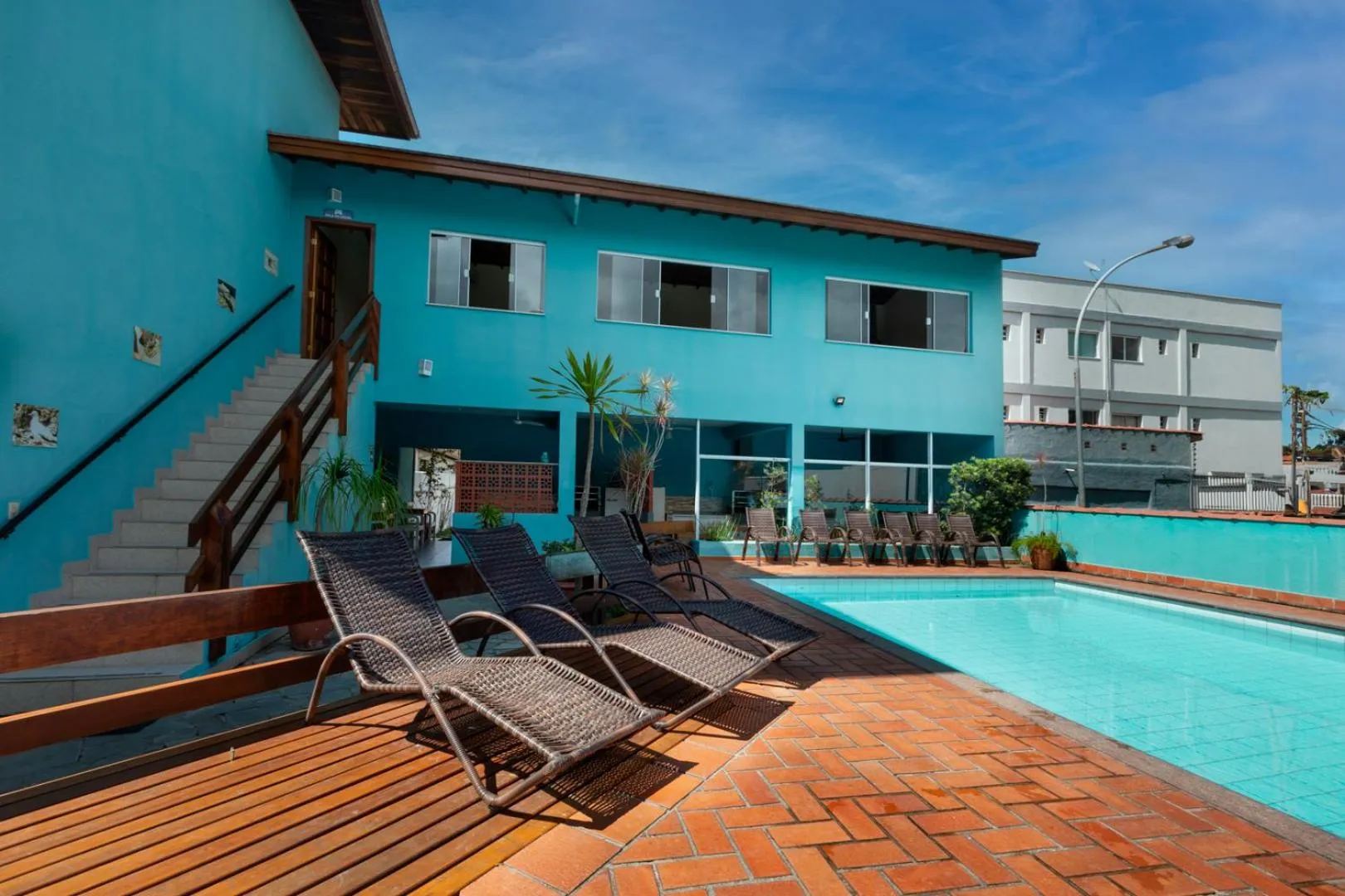 Swimming pool in Chalés Four Seasons