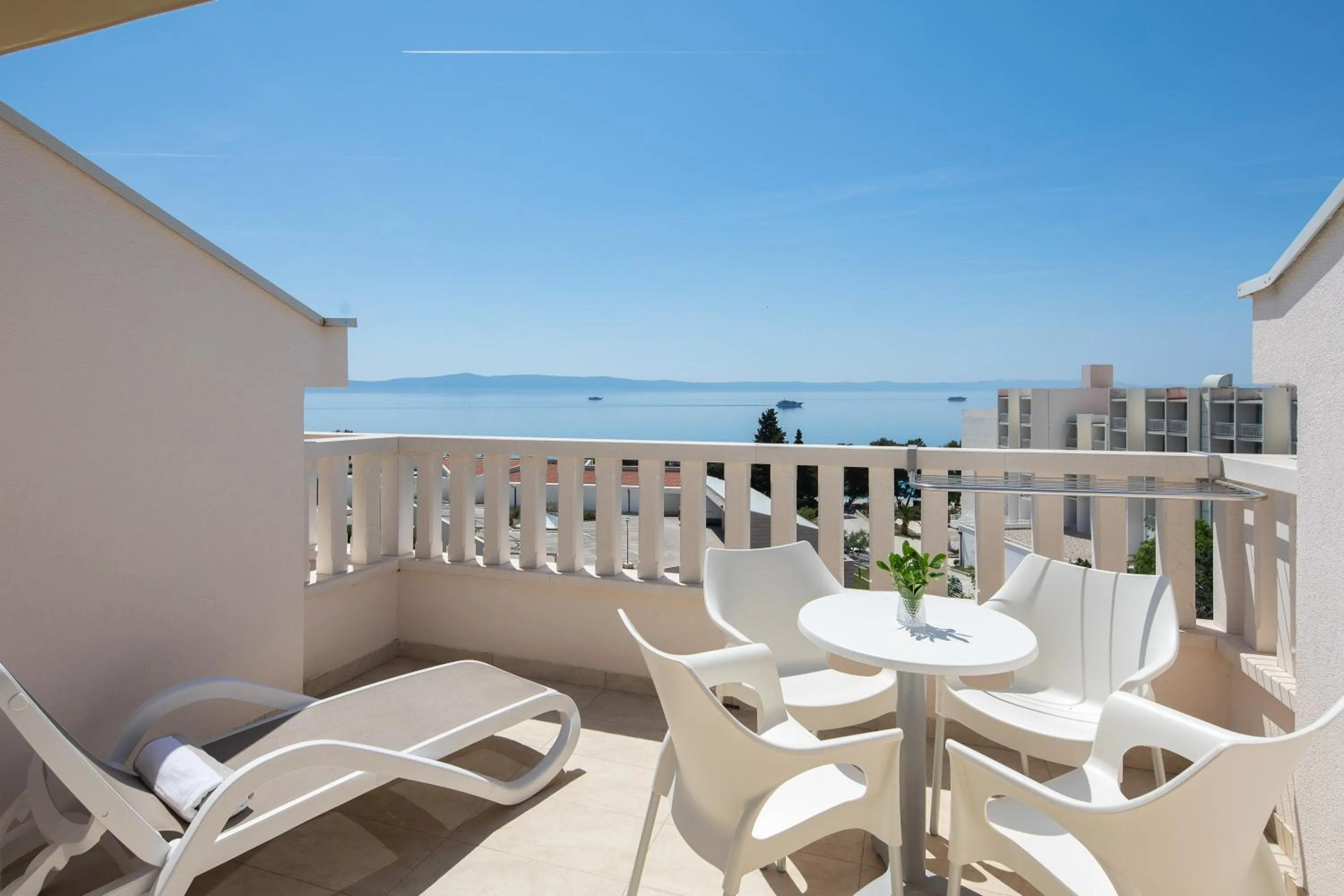 Balcony/Terrace in Aparthotel Flora