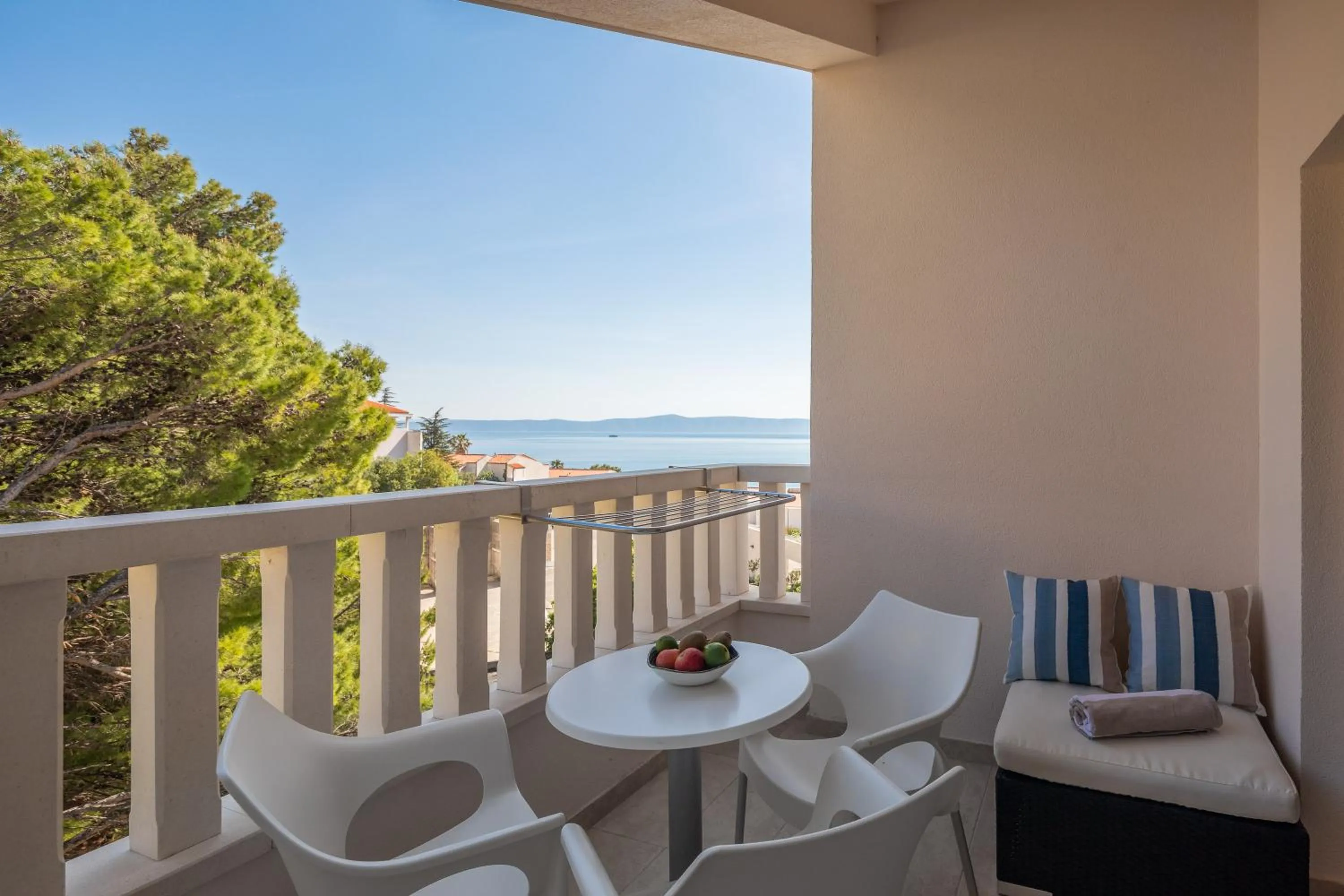 Balcony/Terrace in Aparthotel Flora