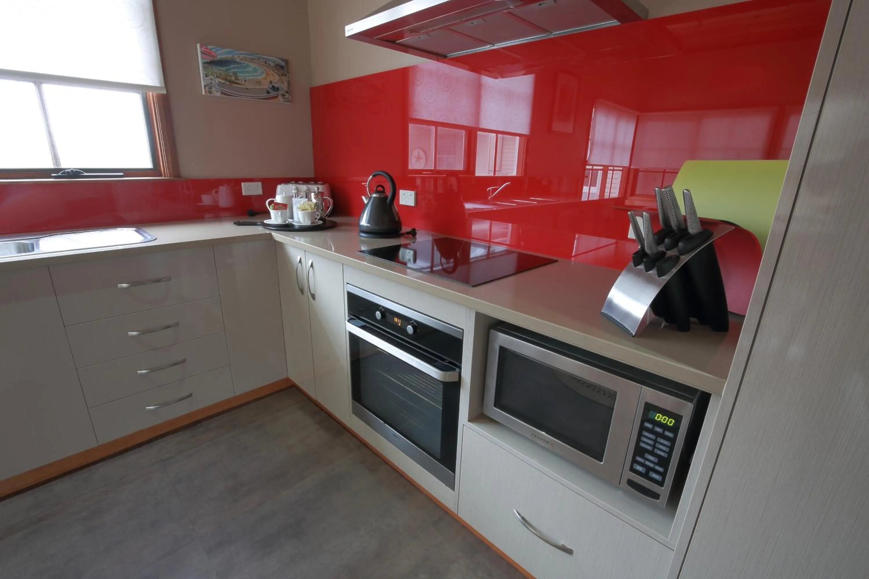 kitchen in Cable Station Accommodation