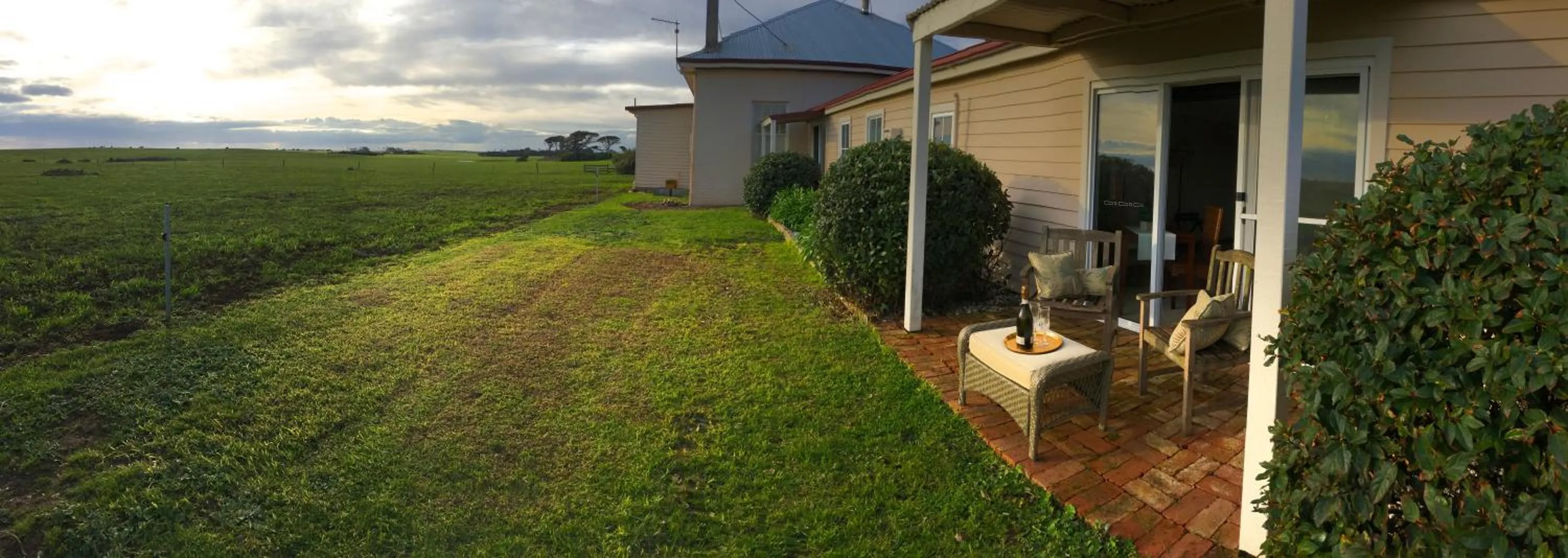 Patio in Cable Station Accommodation