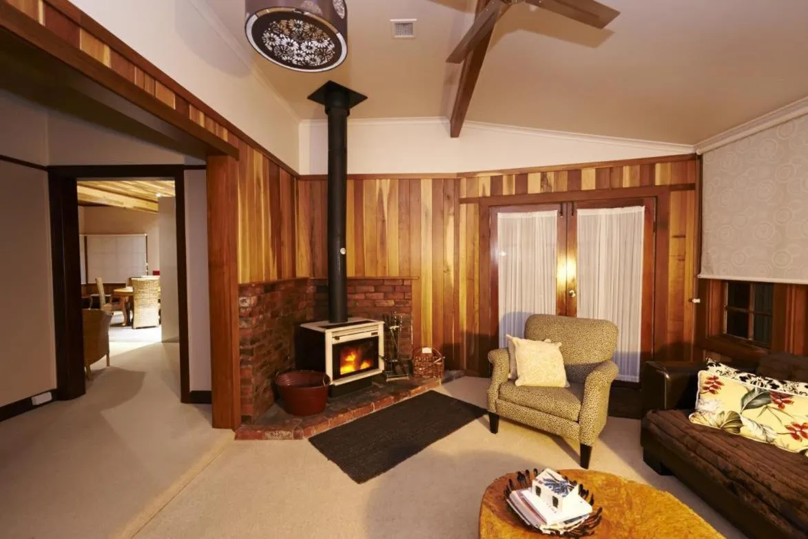 Living room in Cable Station Accommodation