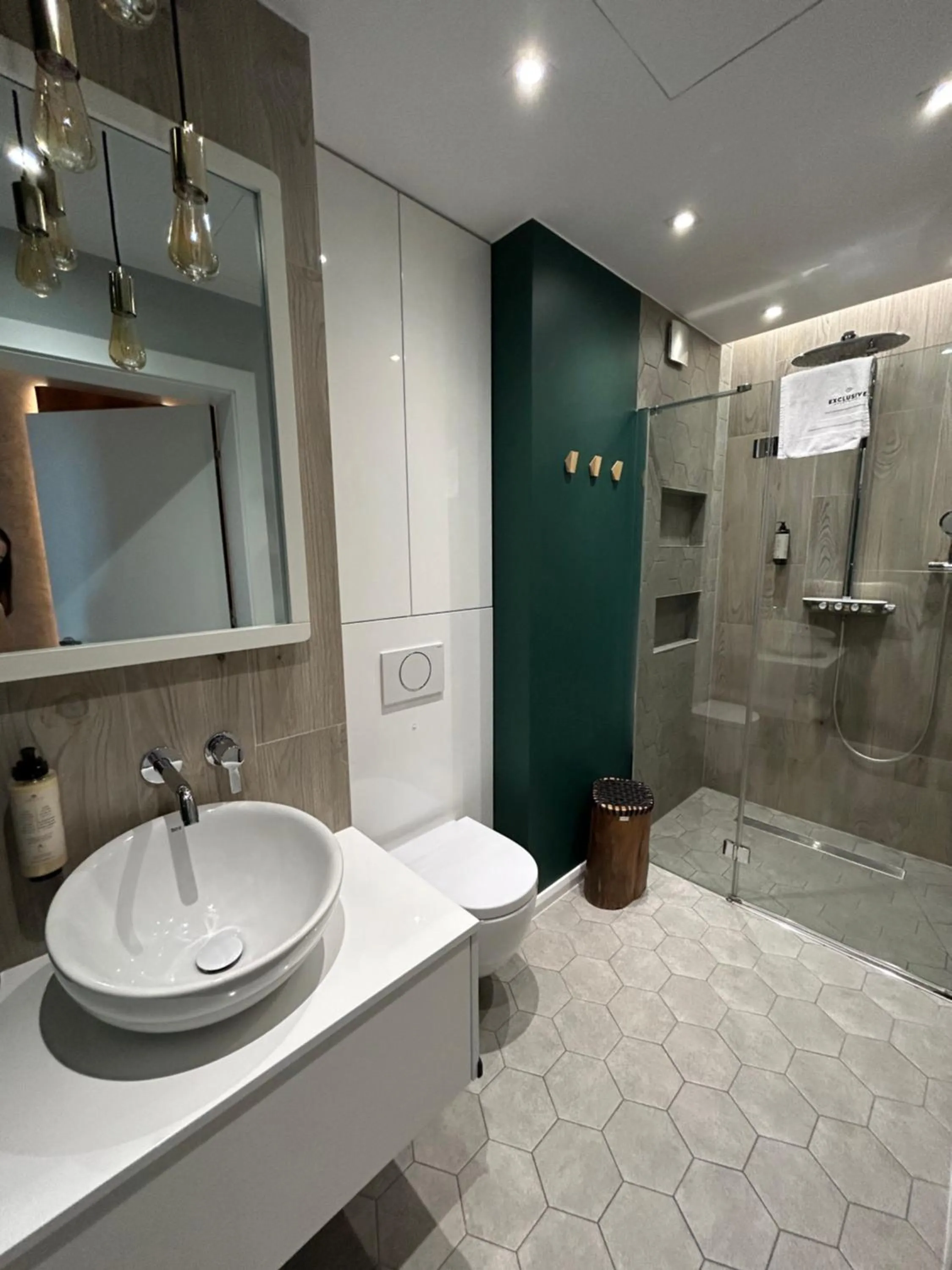 Shower in EXCLUSIVE Aparthotel MARINA