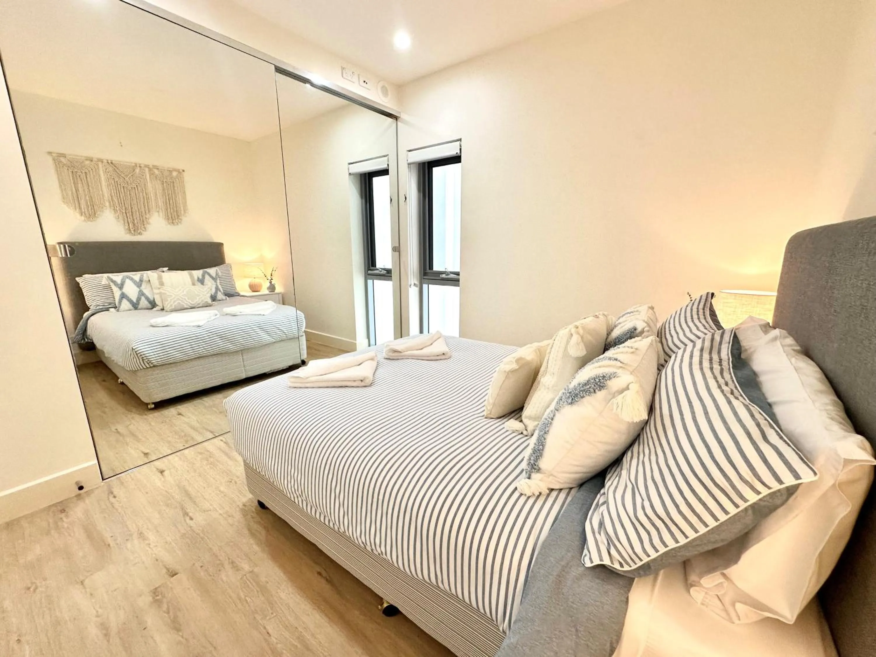 Bedroom, Bed in Cotton Beach Resort - Tweed Coast Holidays ®