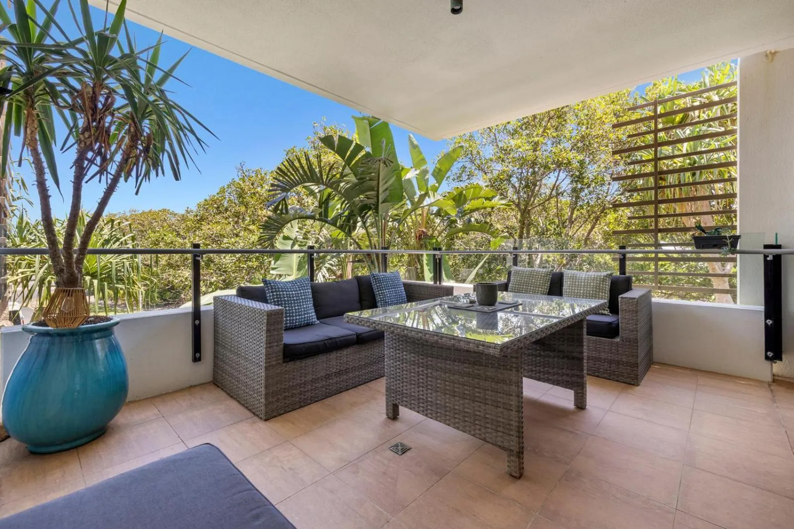 Balcony/Terrace in Cotton Beach Resort - Tweed Coast Holidays ®