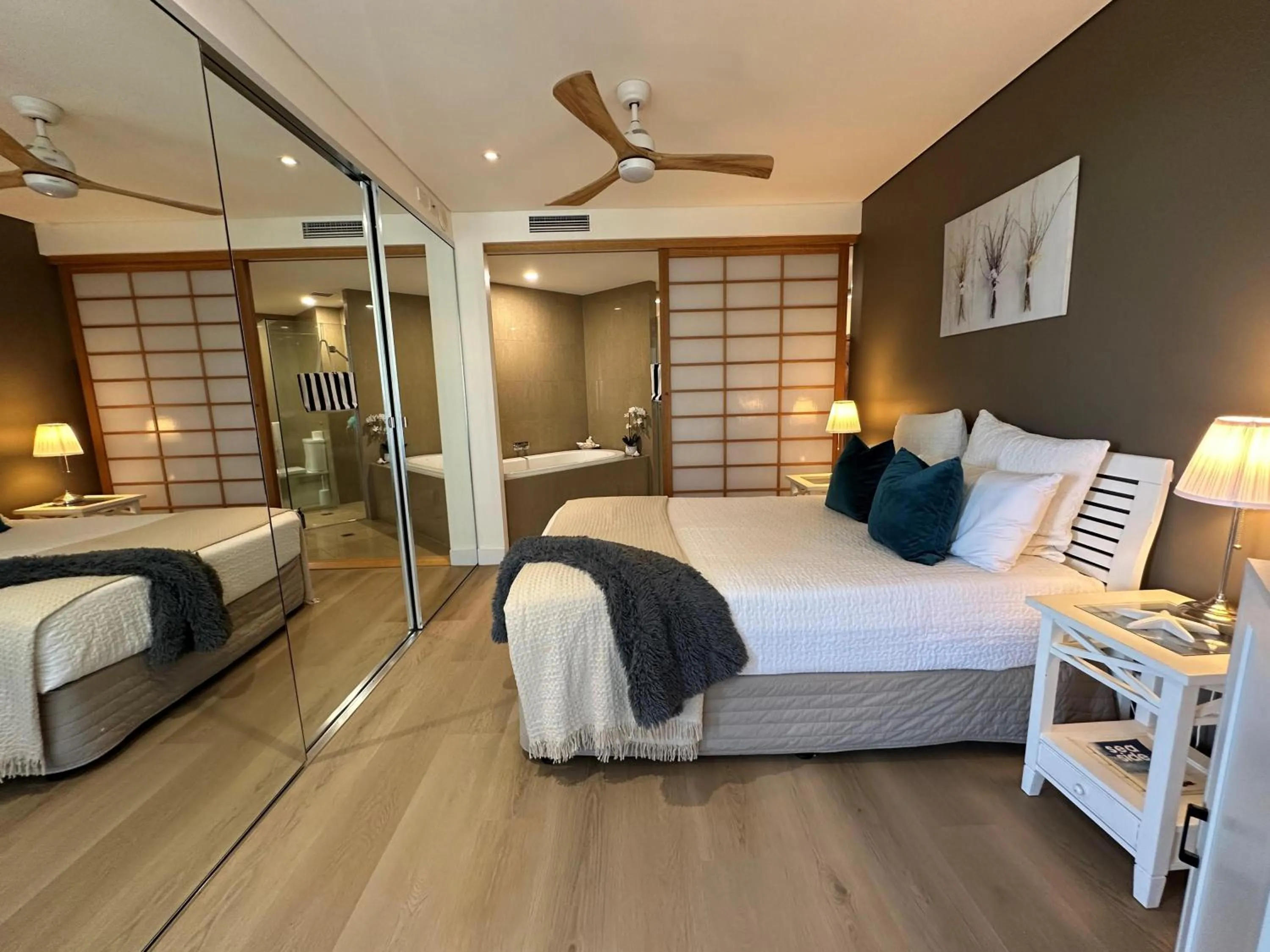 Bed in Cotton Beach Resort - Tweed Coast Holidays ®