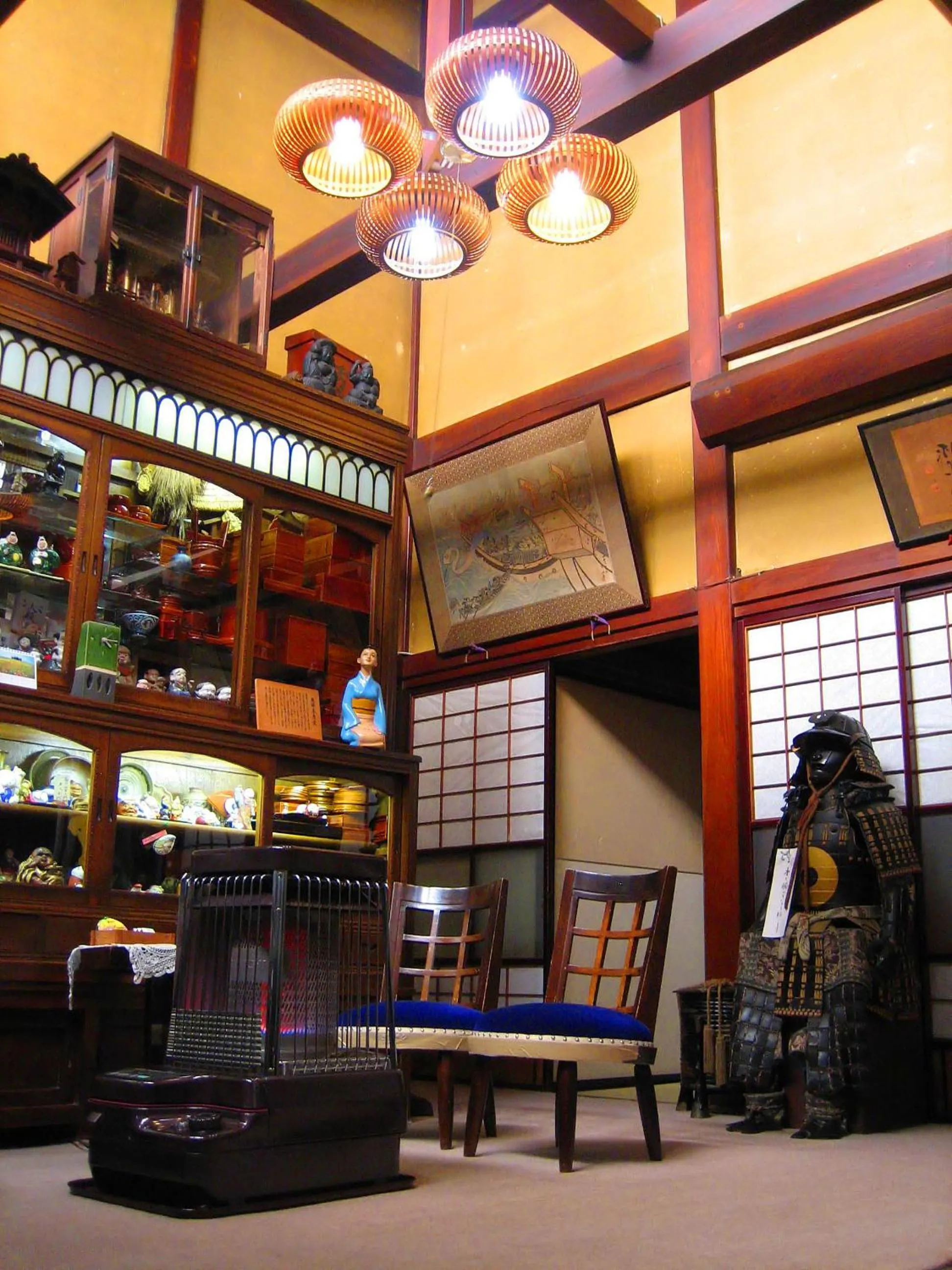 Lobby or reception in Sumiyoshi Ryokan