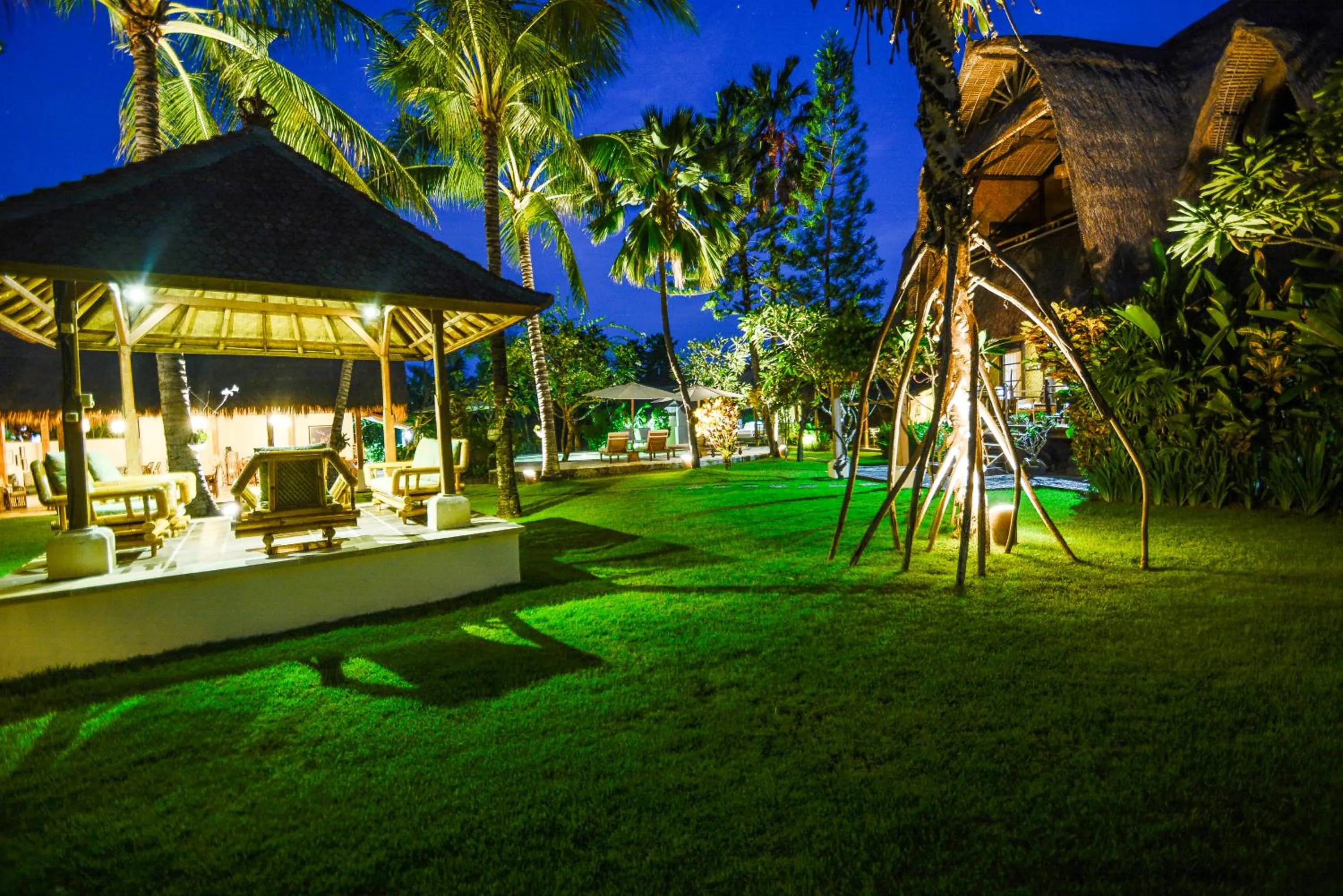 Garden view in Aashaya Jasri Resort