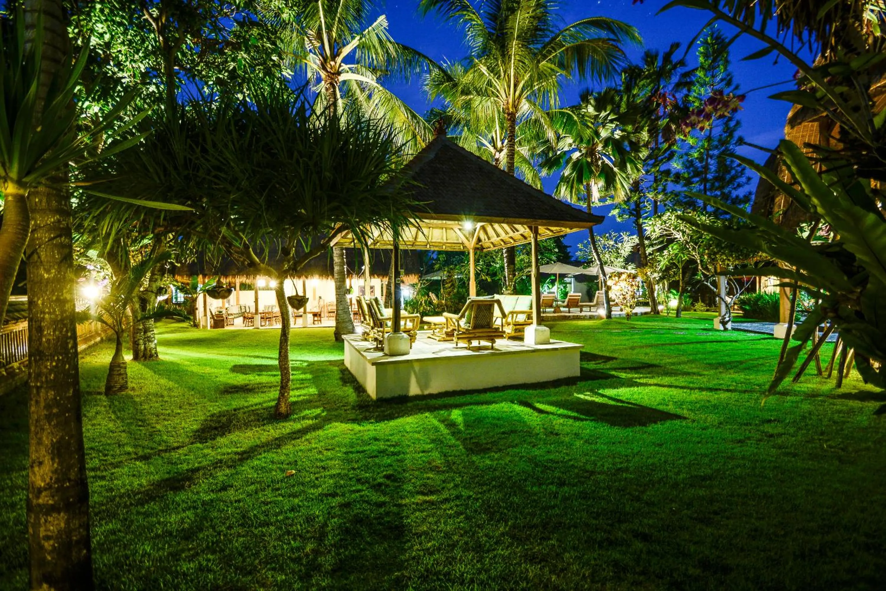 Garden view in Aashaya Jasri Resort