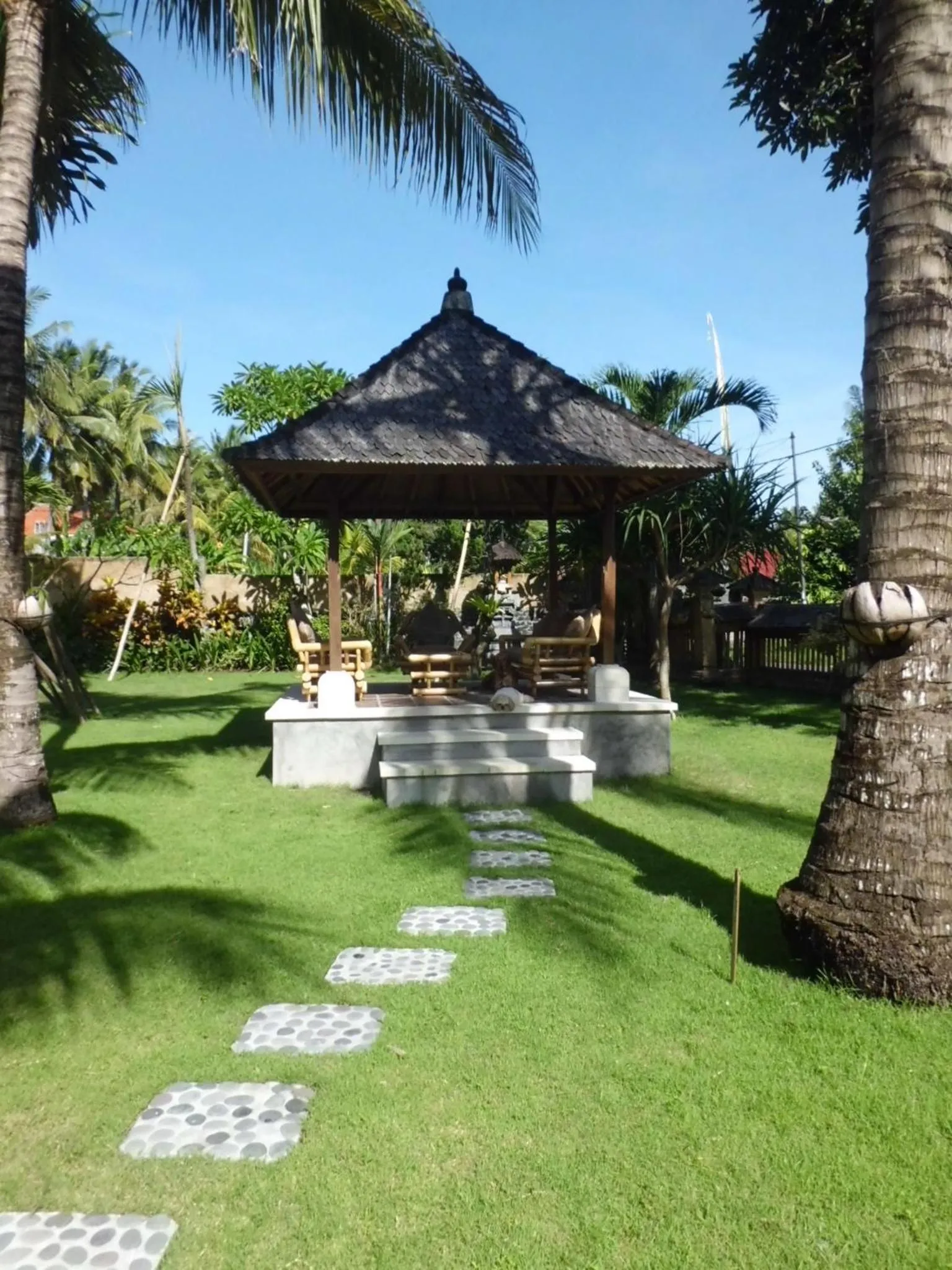 Garden in Aashaya Jasri Resort