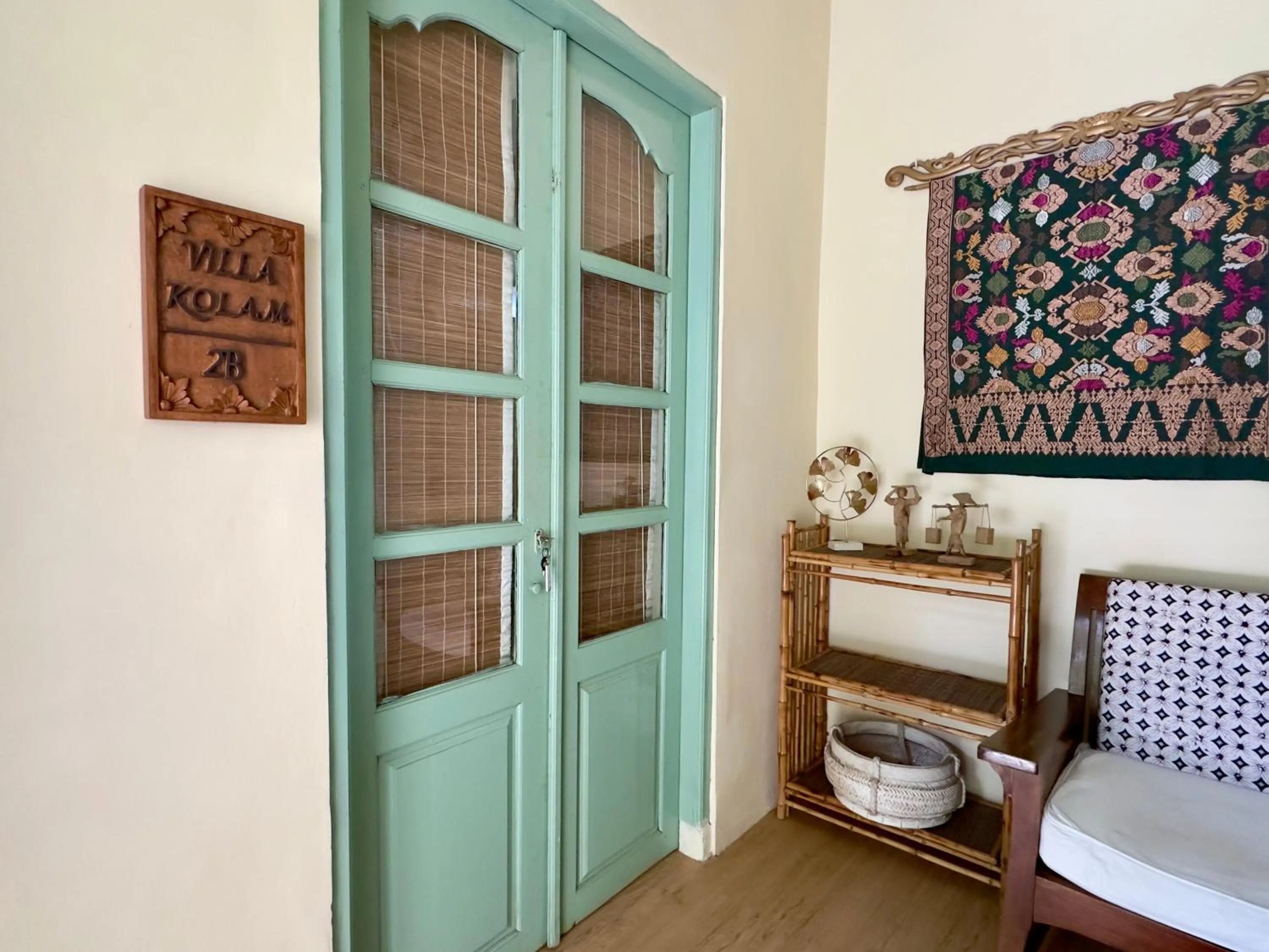 Bed in Aashaya Jasri Resort