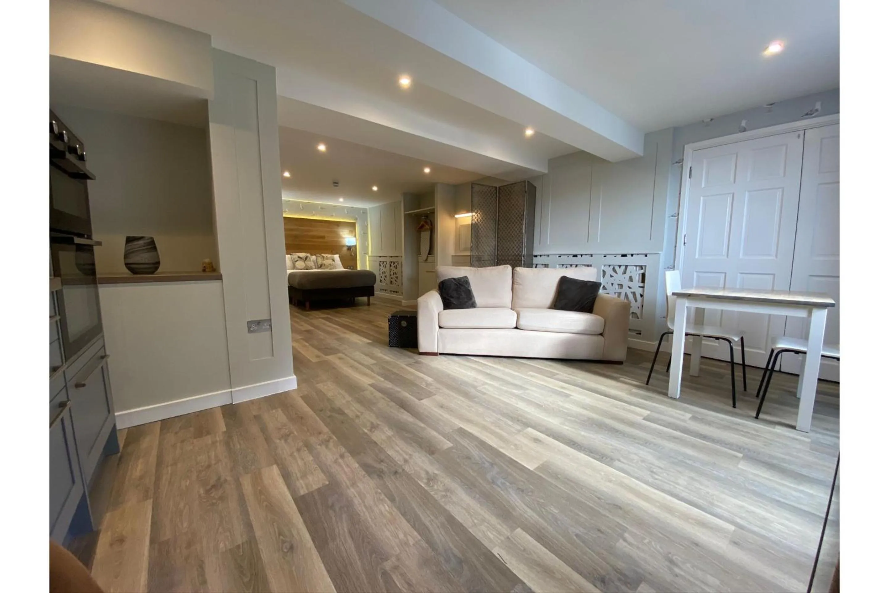 Bedroom in Harmony Apartments