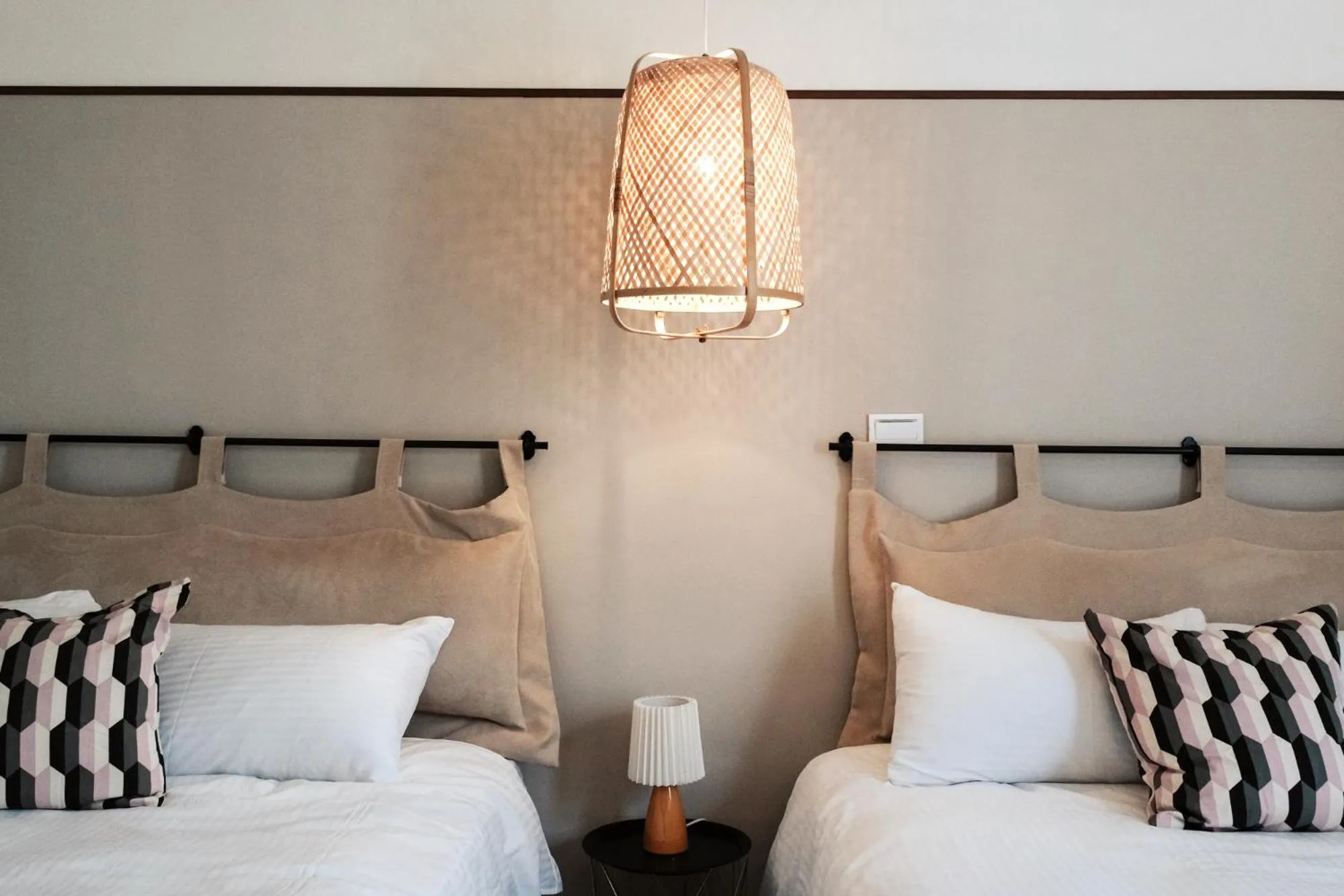 Bed in 沉靛旅宿 La Casa Indaco 墾丁夢幻島Villa