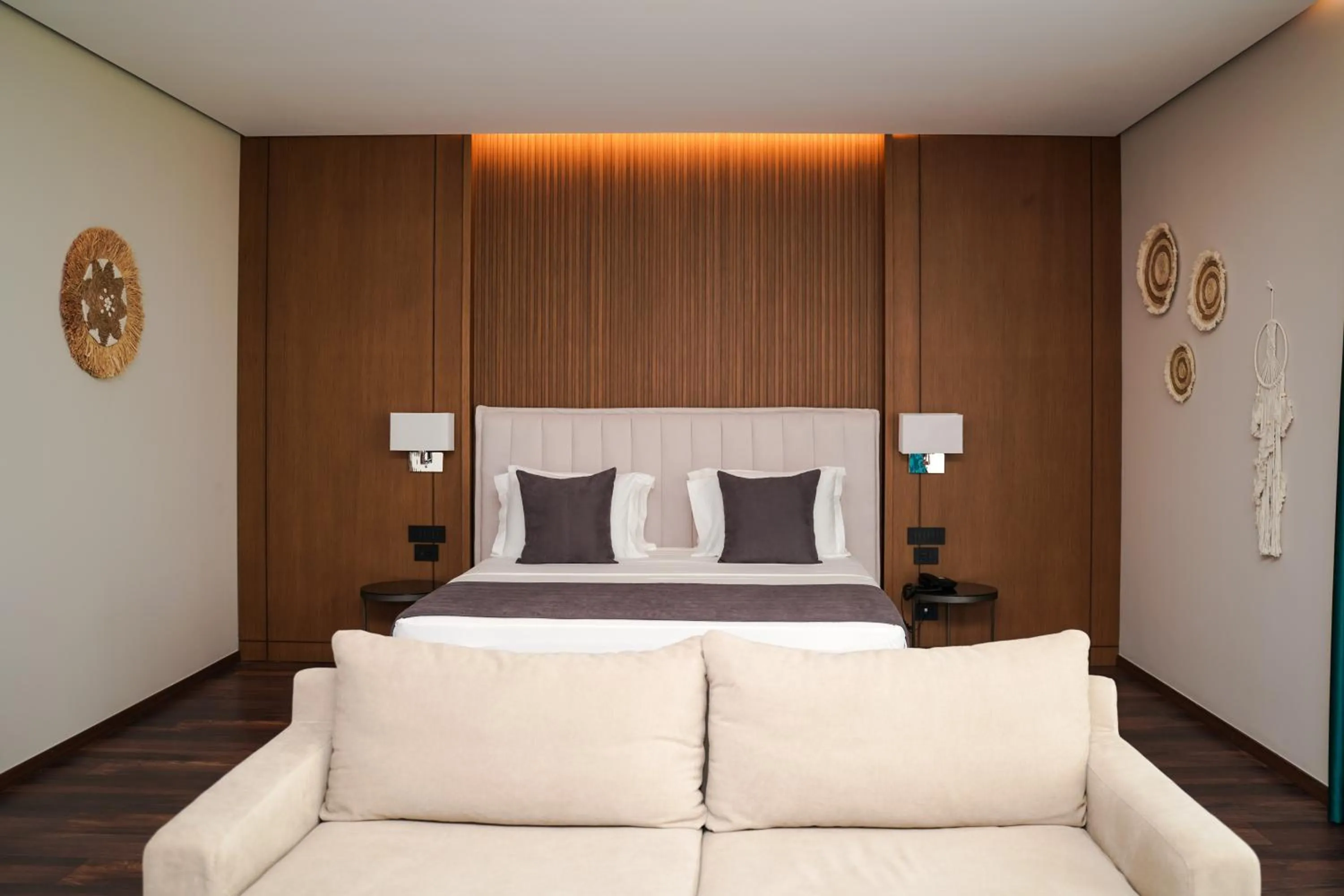 Bed in Supreme Hotel