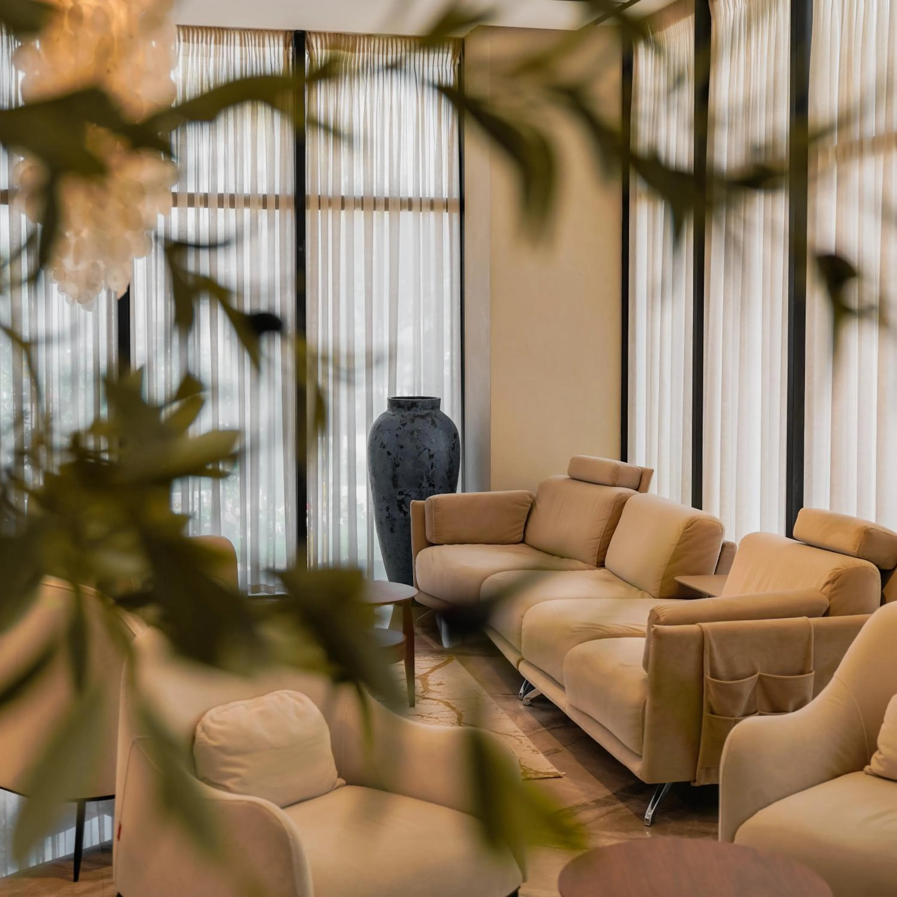 Living room in Supreme Hotel