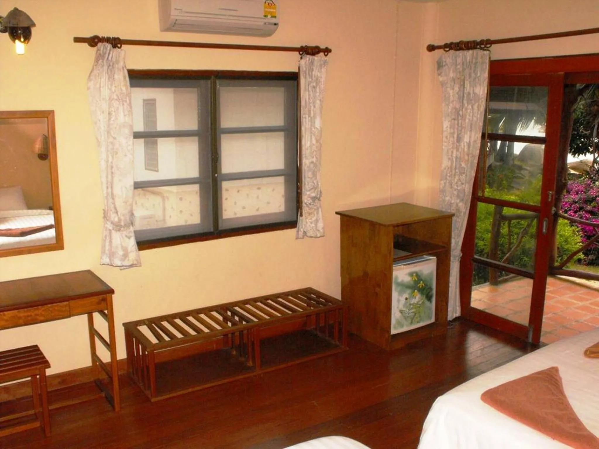 Decorative detail, Bed in Sea Scene Resort