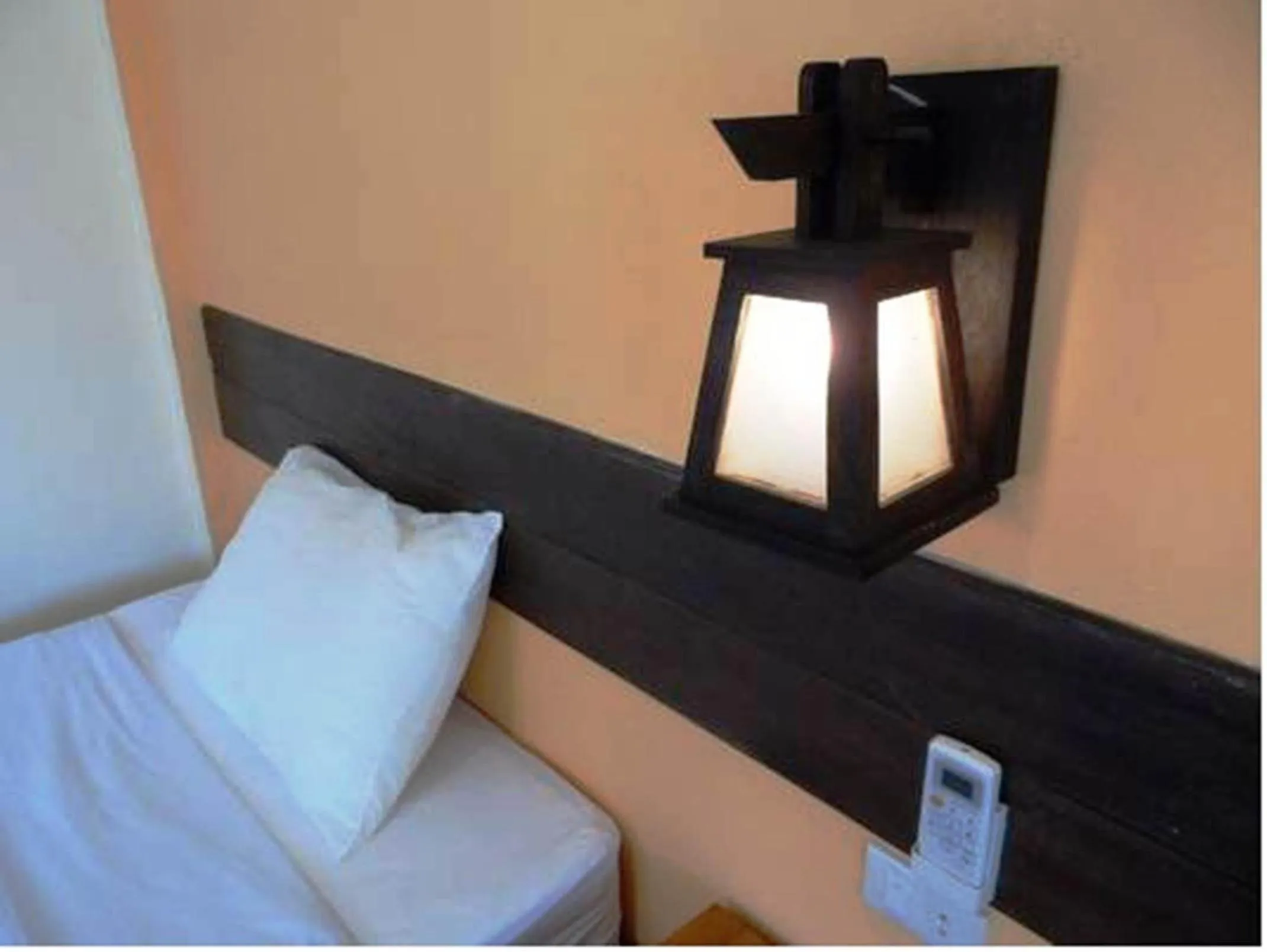 Bed in Sea Scene Resort