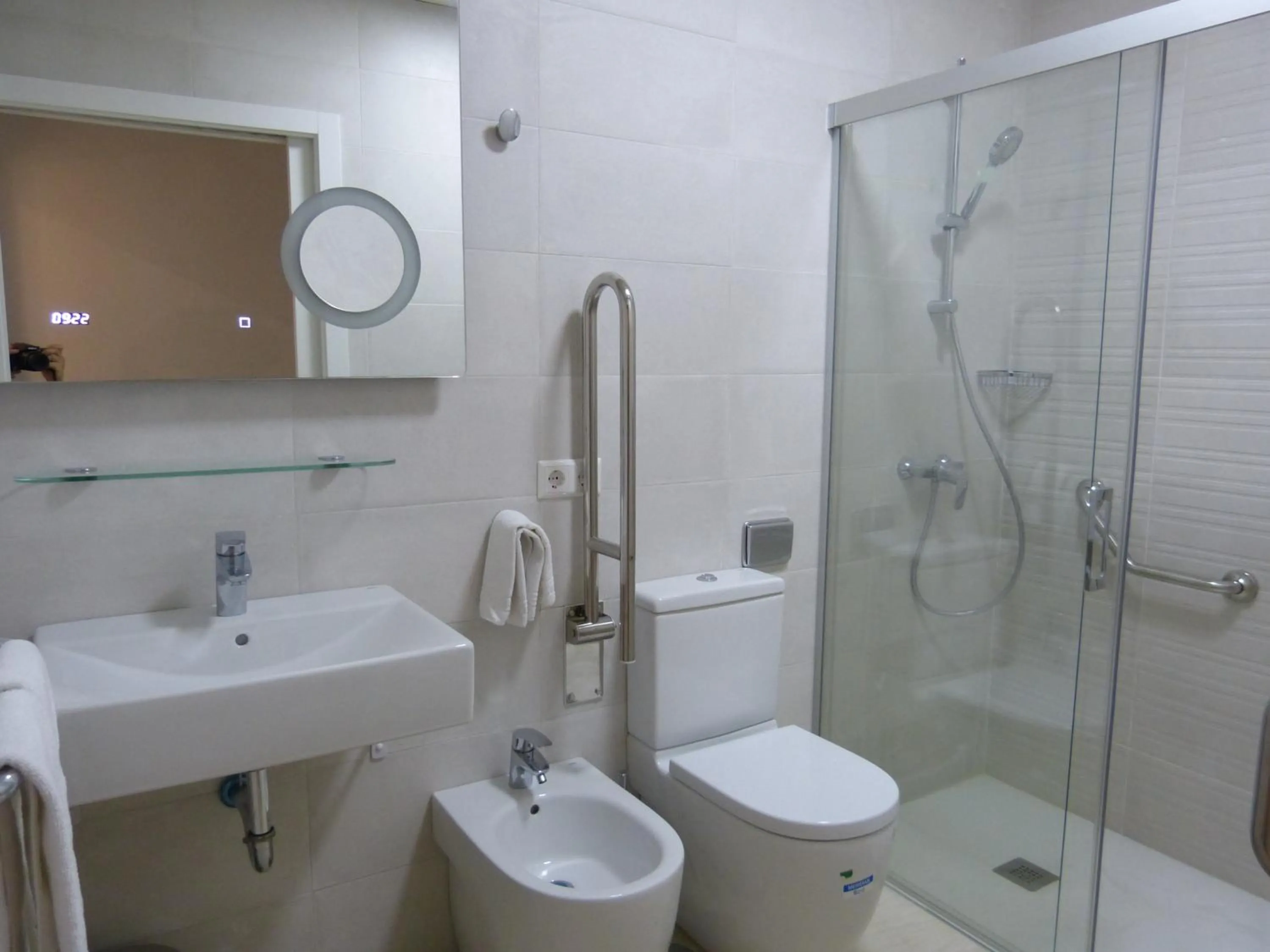 Shower in Apartamentos Patagonia Sur