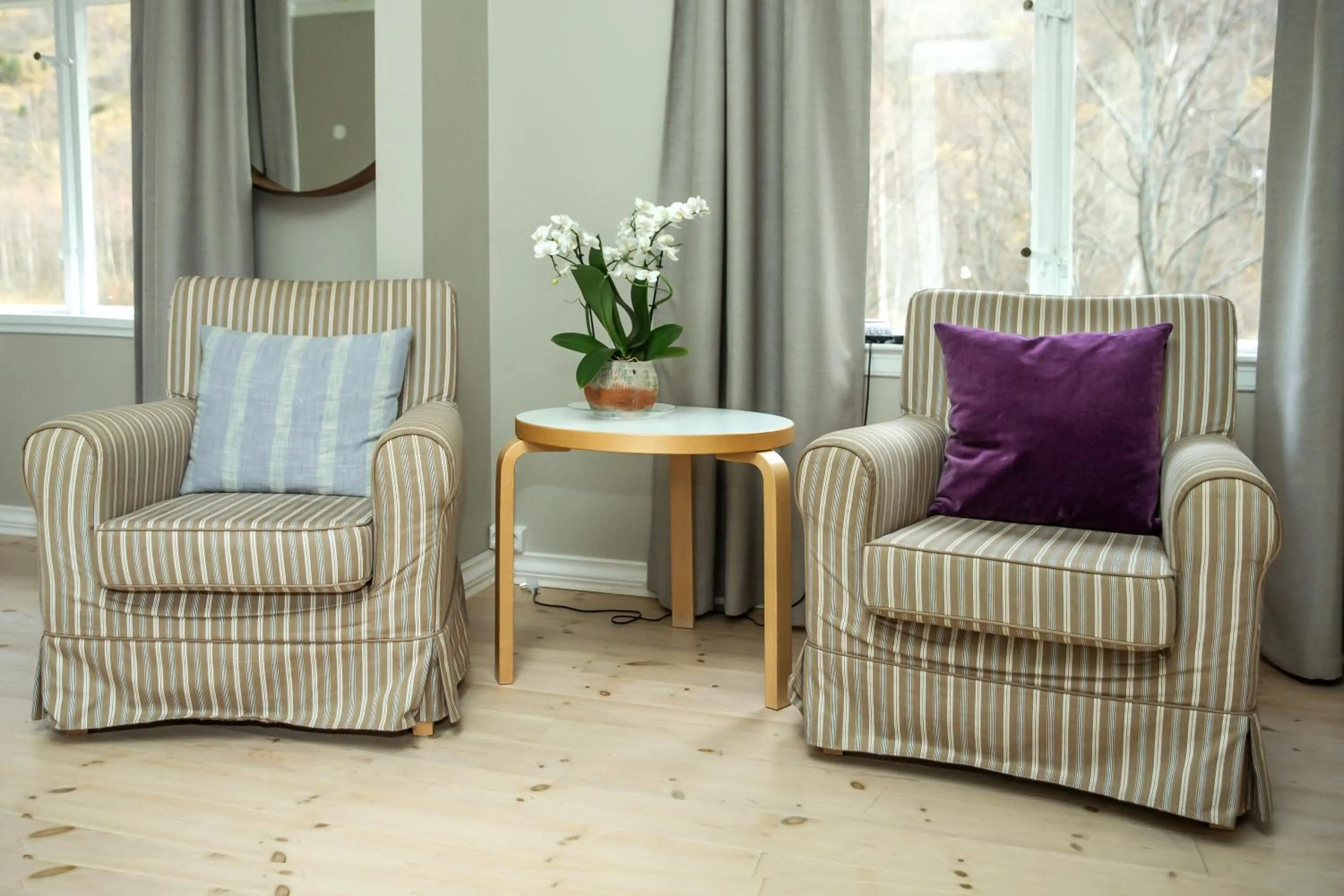 Seating area in Lindstrøm Hotel