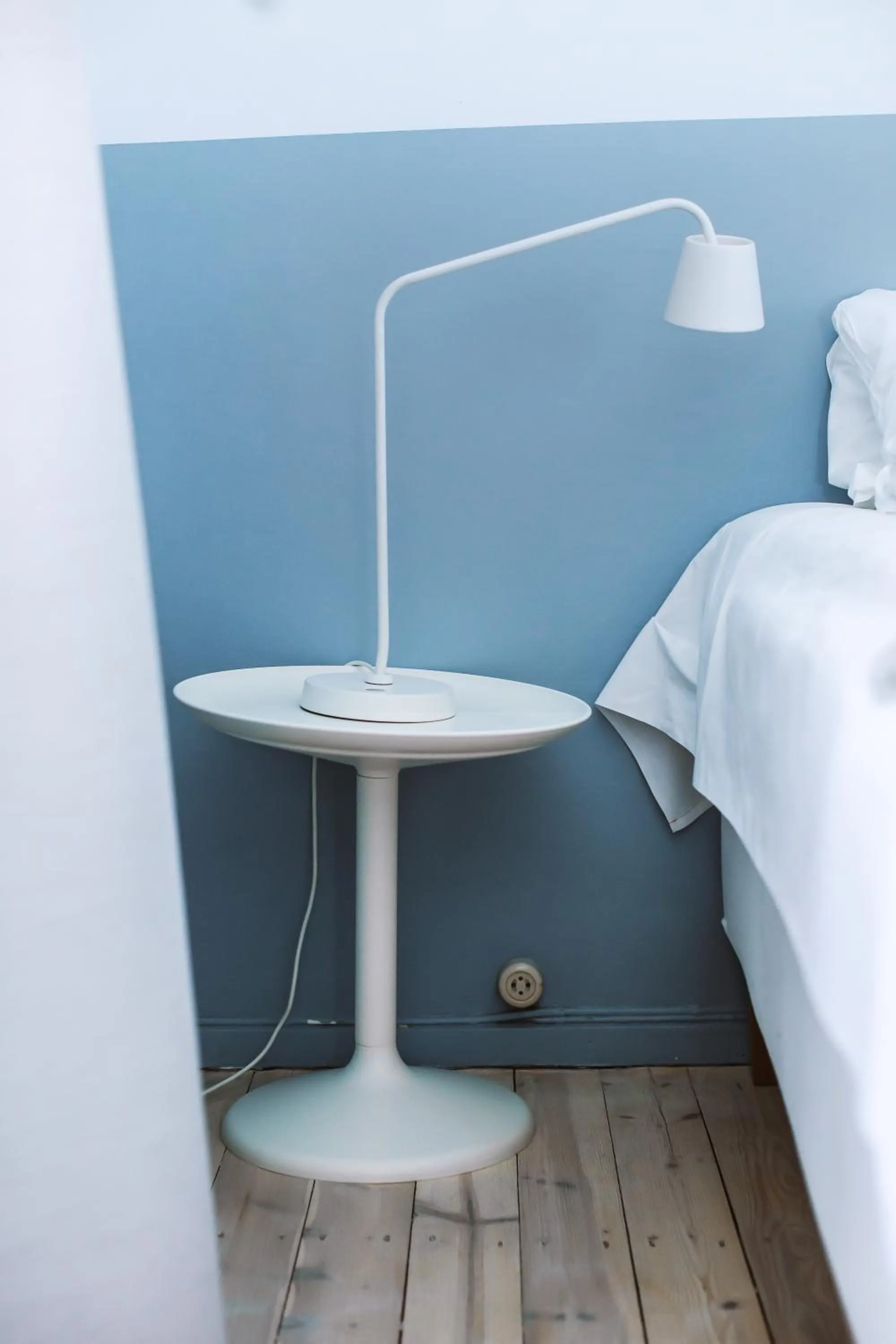 Bed in Lindstrøm Hotel