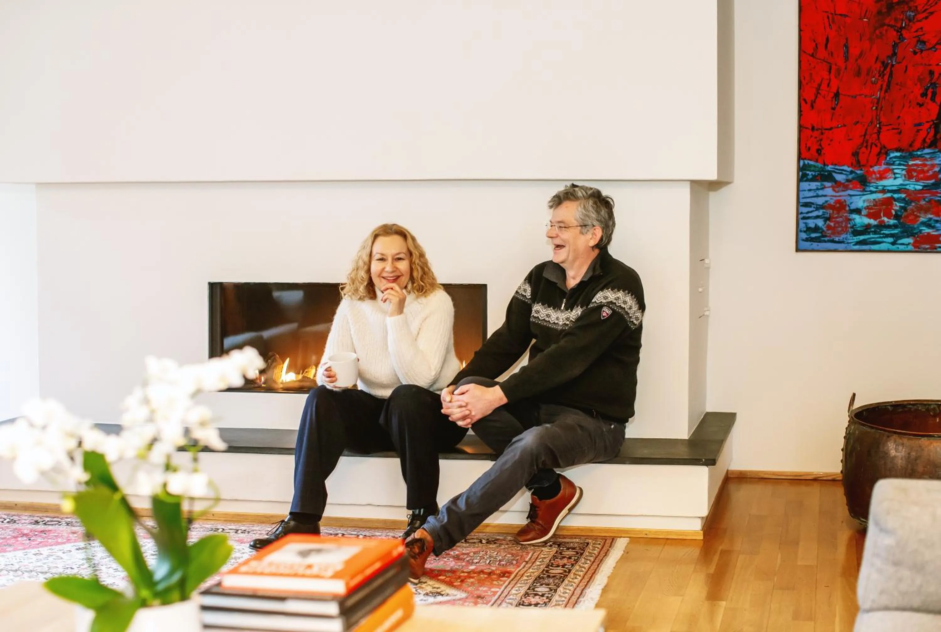 People in Lindstrøm Hotel