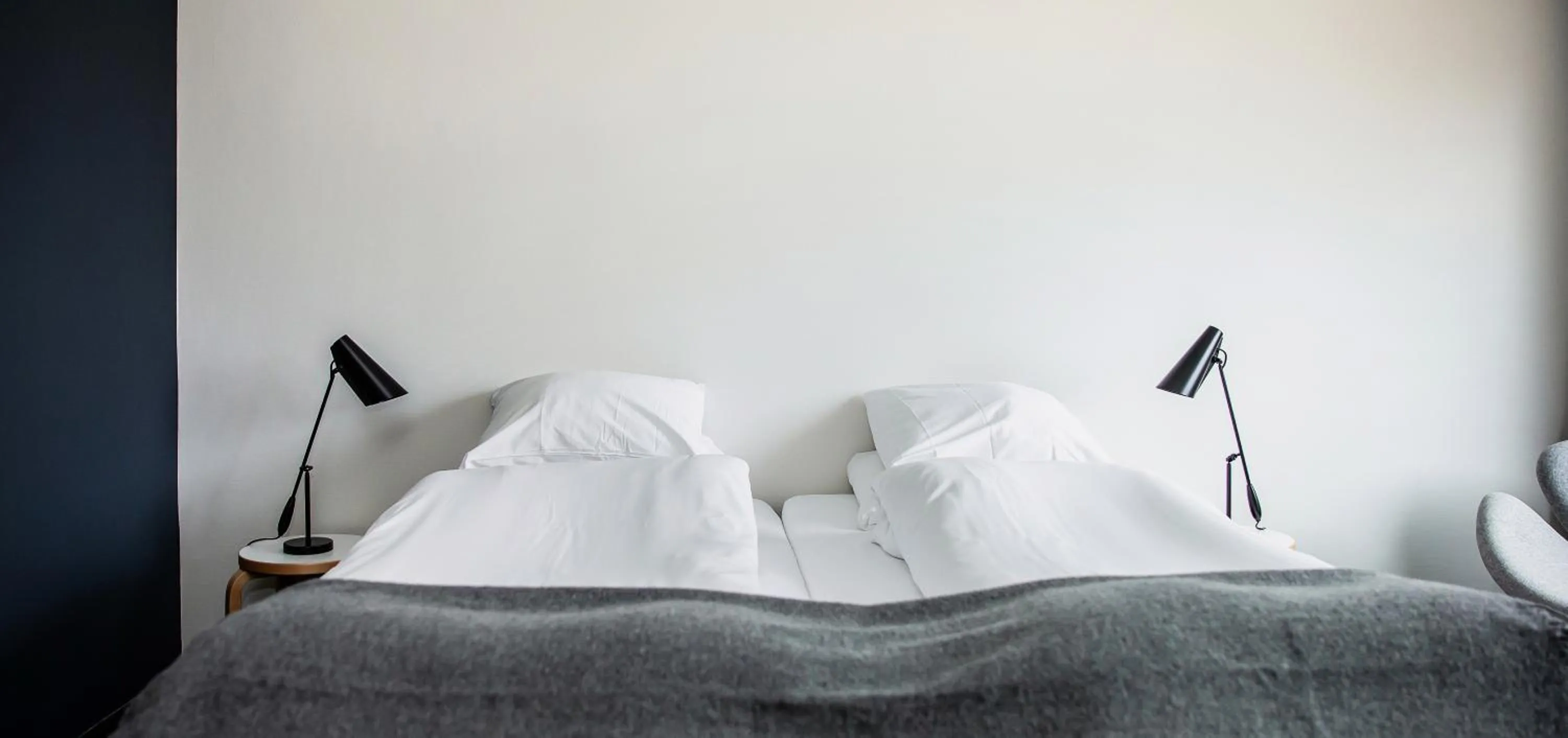 Bed in Lindstrøm Hotel