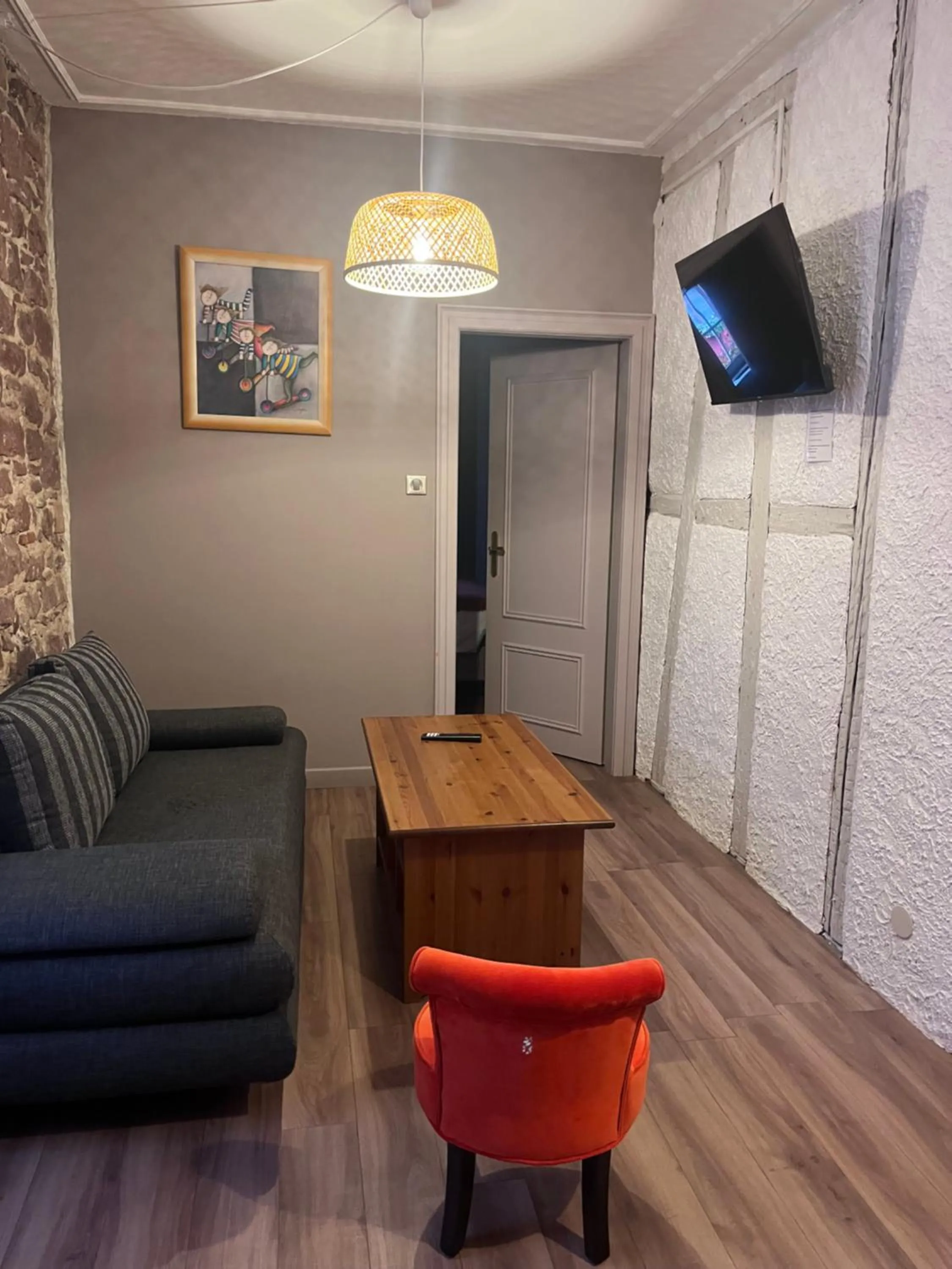 Seating area in Hotel SPA Au Cheval Blanc