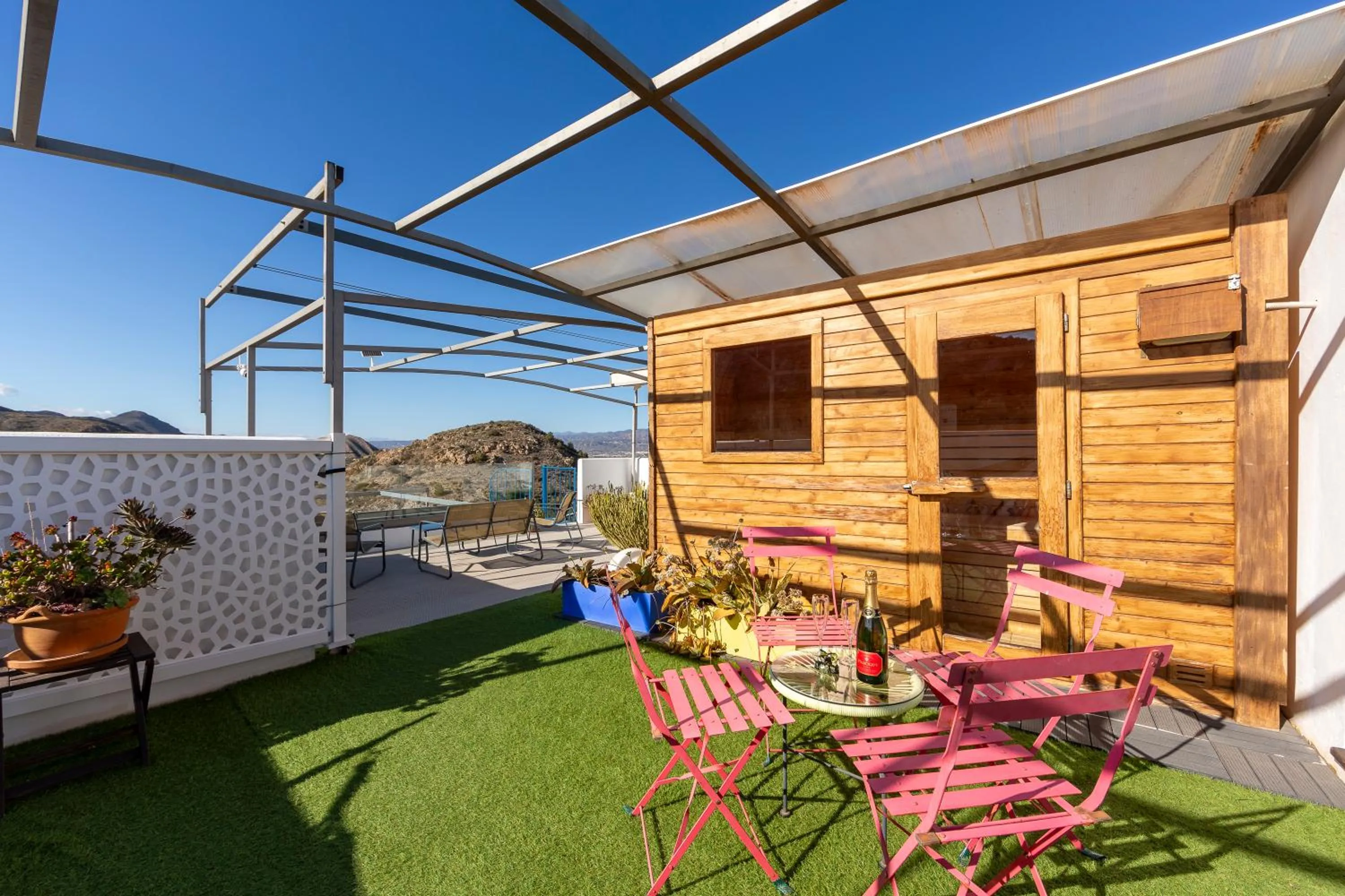 Solarium in Boutique Hotel El Olivar