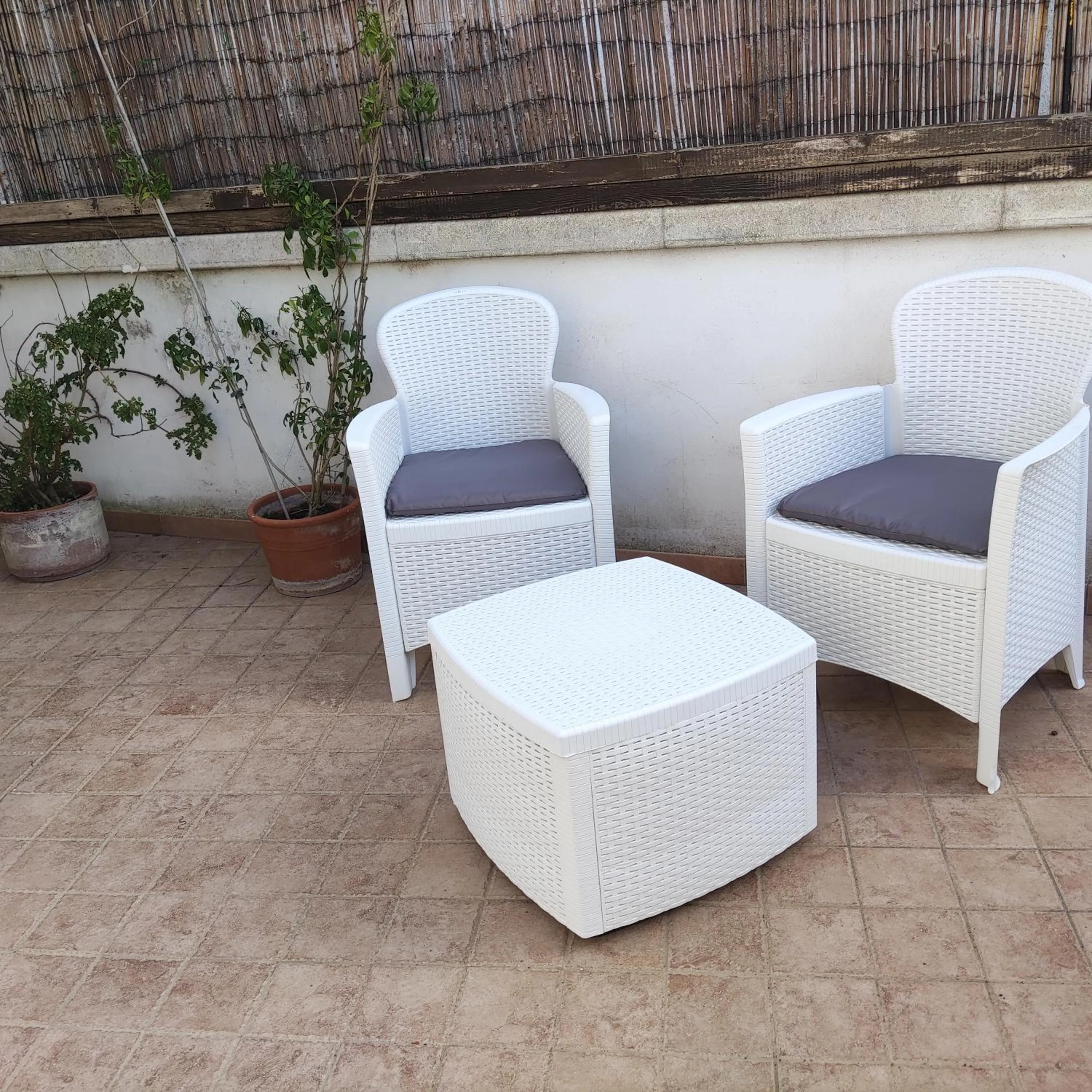 Balcony/Terrace in Mediterraneo Camere