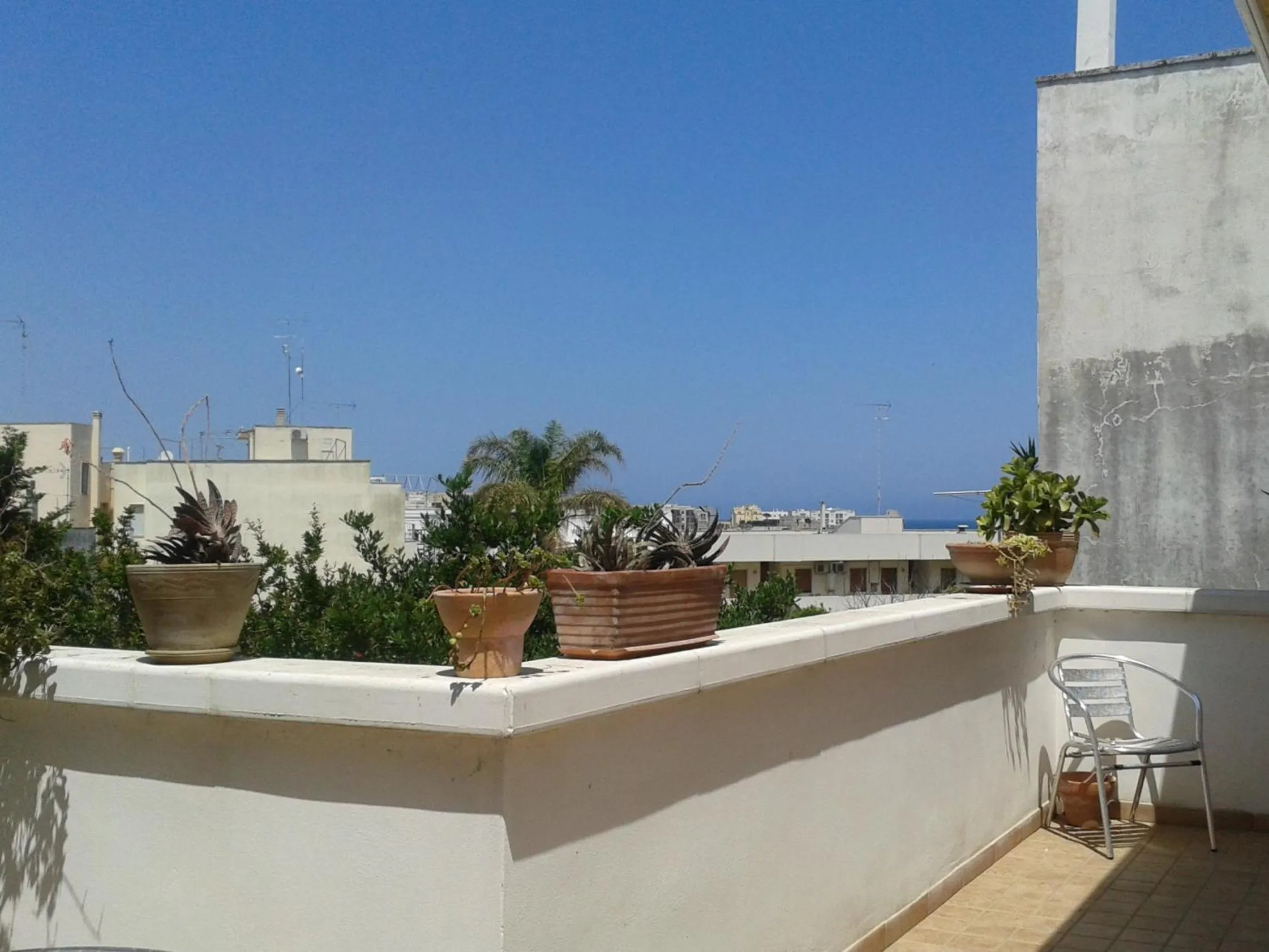 Balcony/Terrace in Mediterraneo Camere
