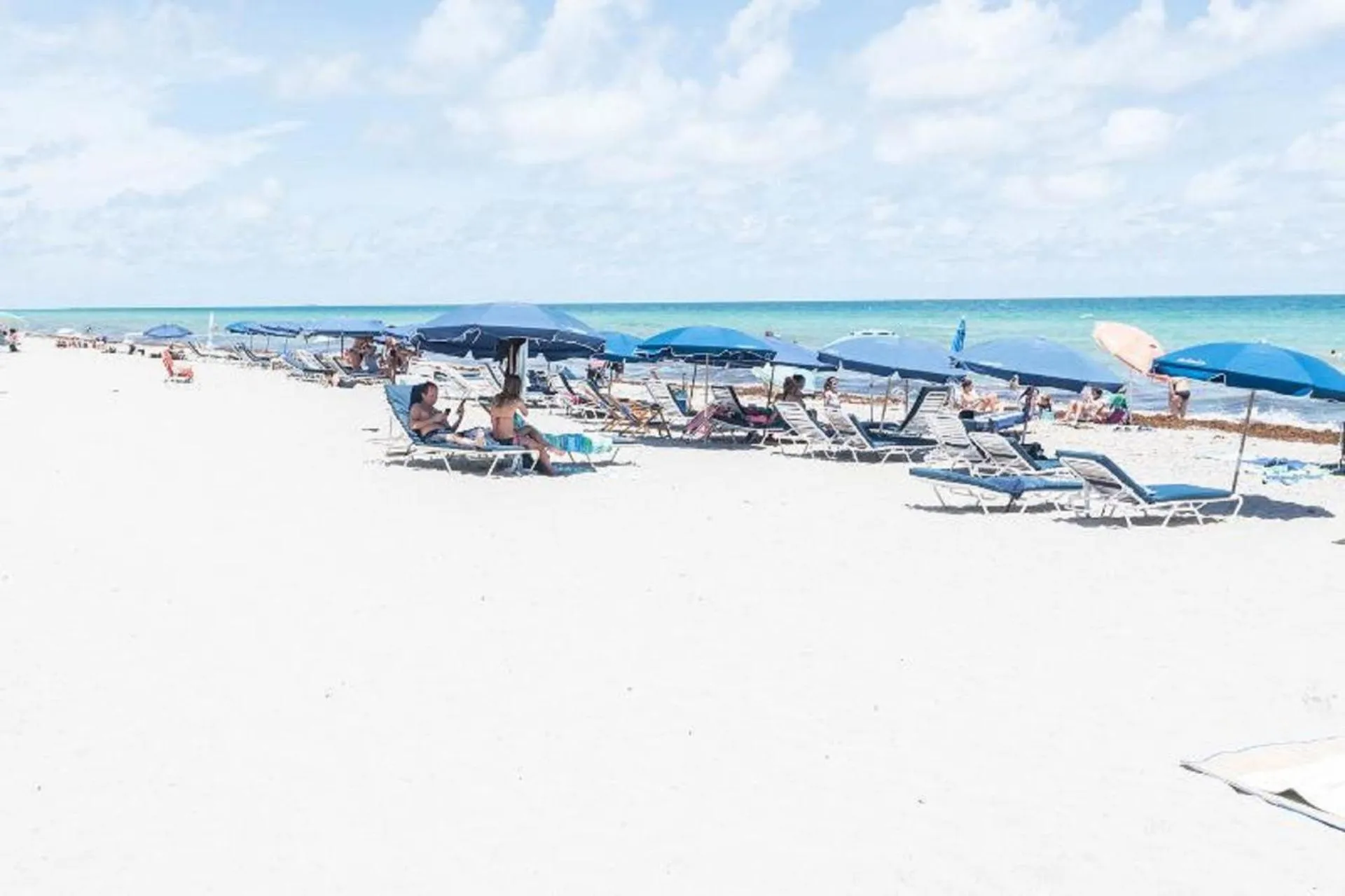 Beach in Hallandale Condo, Partial Ocean View Direct Beach and Pool Access Hollywood Beach