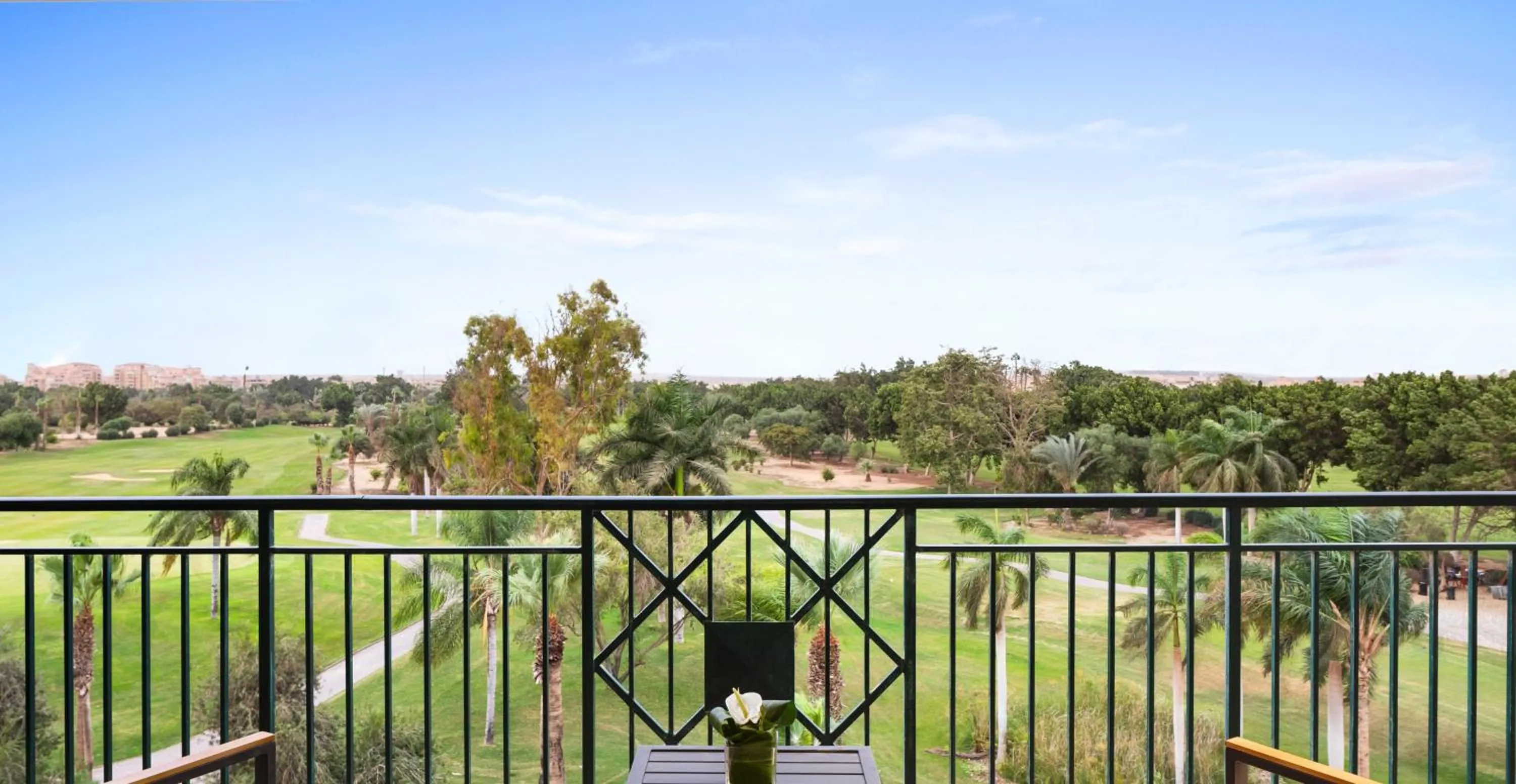 Hot Tub in Hilton Pyramids Golf