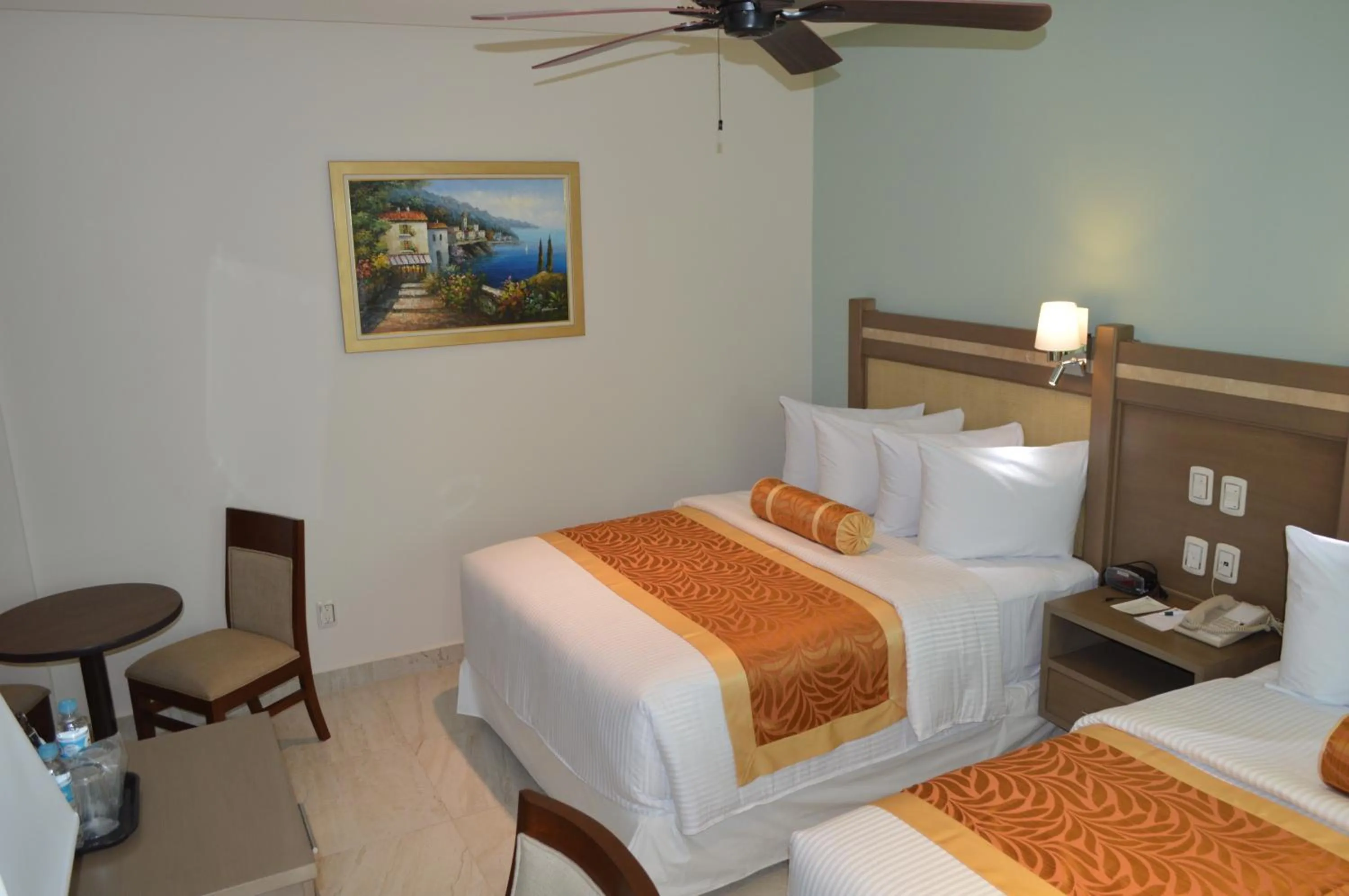 Bed in hotel villa magna poza rica