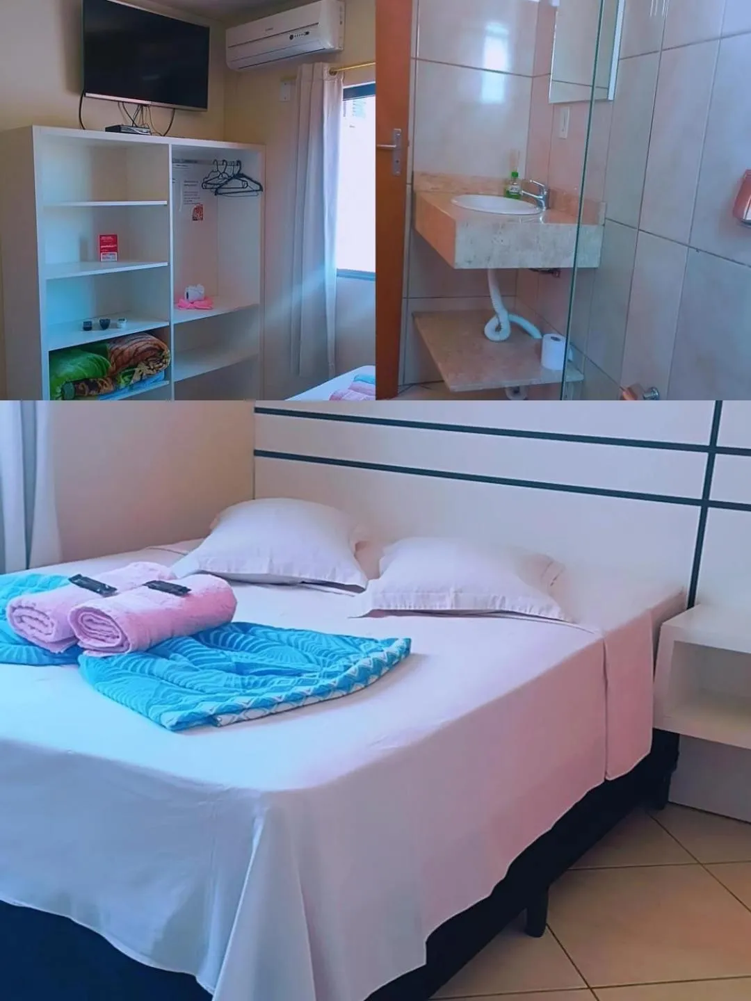 Bed in Pousadas Mafra