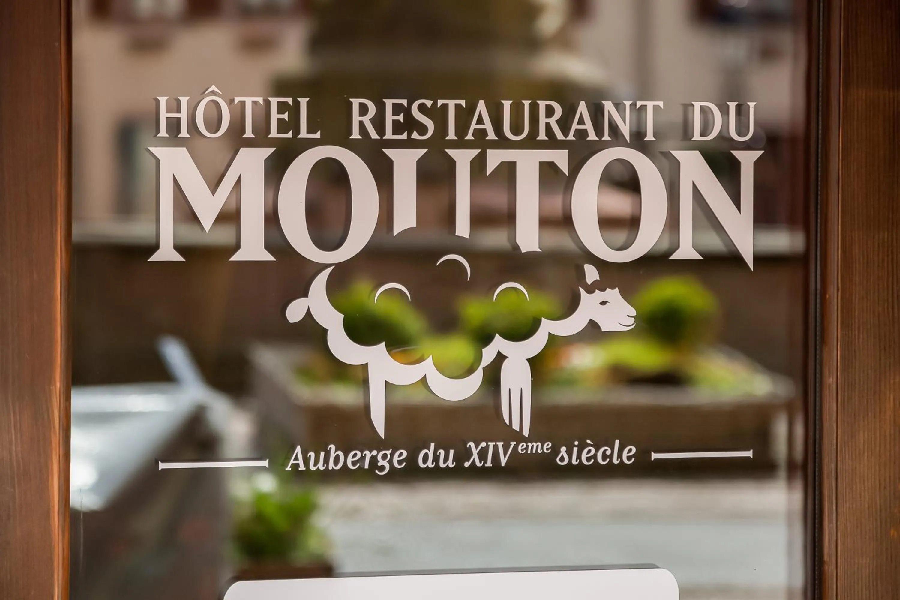 Property logo or sign in Logis Hôtel-Restaurant du Mouton