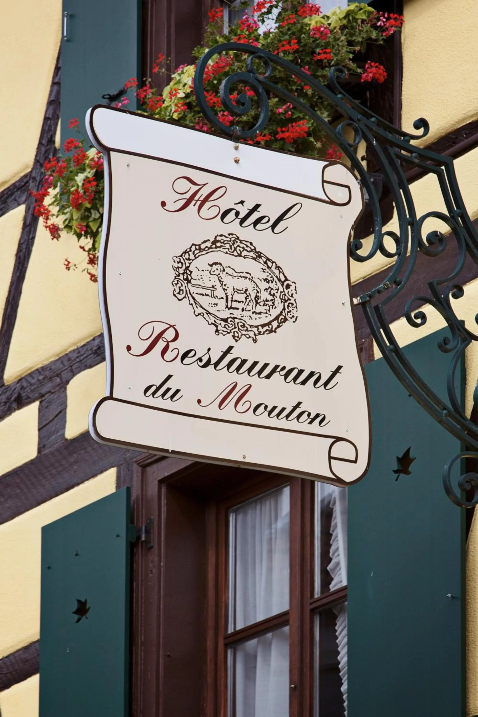 Logo/Certificate/Sign in Logis Hôtel-Restaurant du Mouton