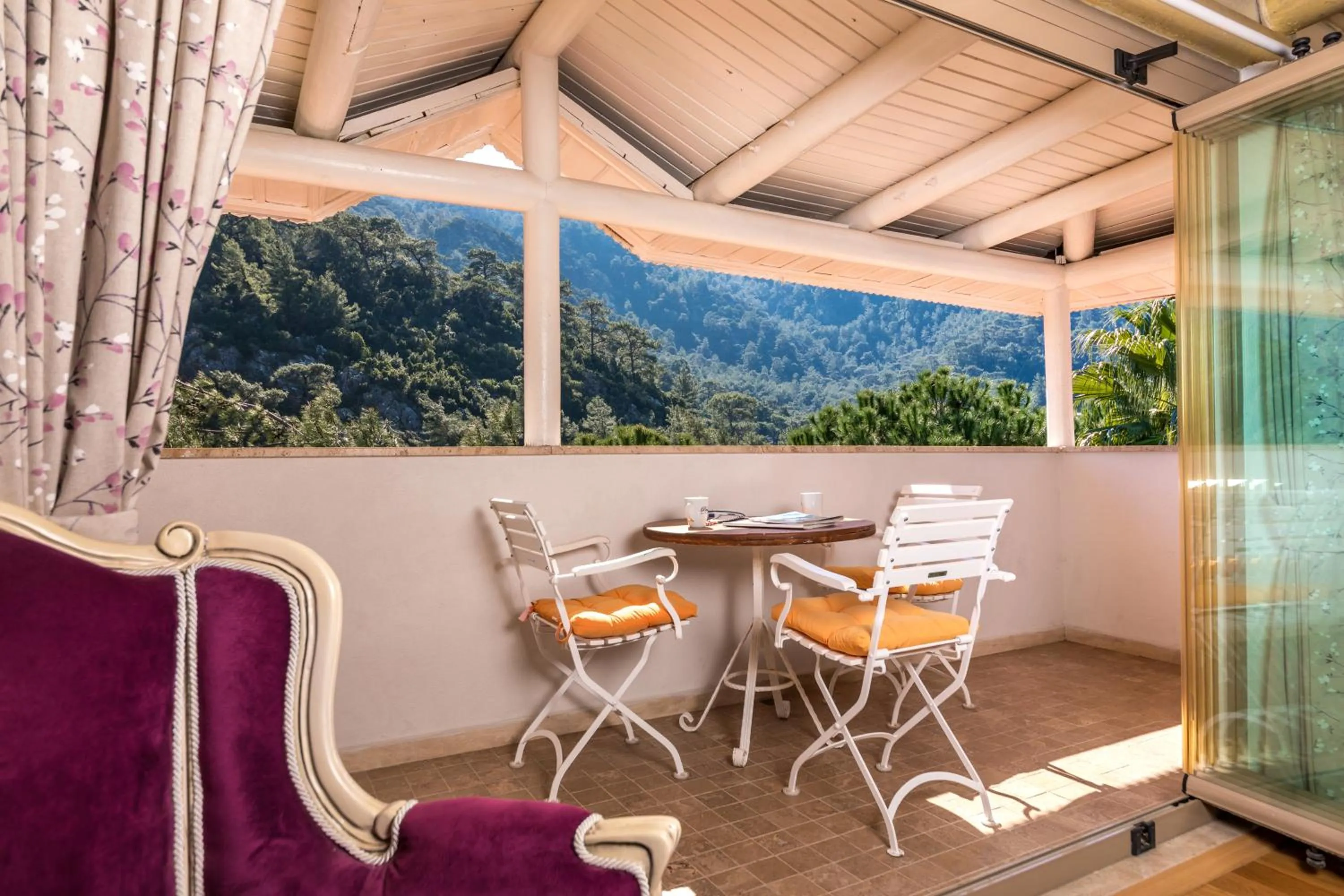 Balcony/Terrace in Petunya Konak Boutique Hotel