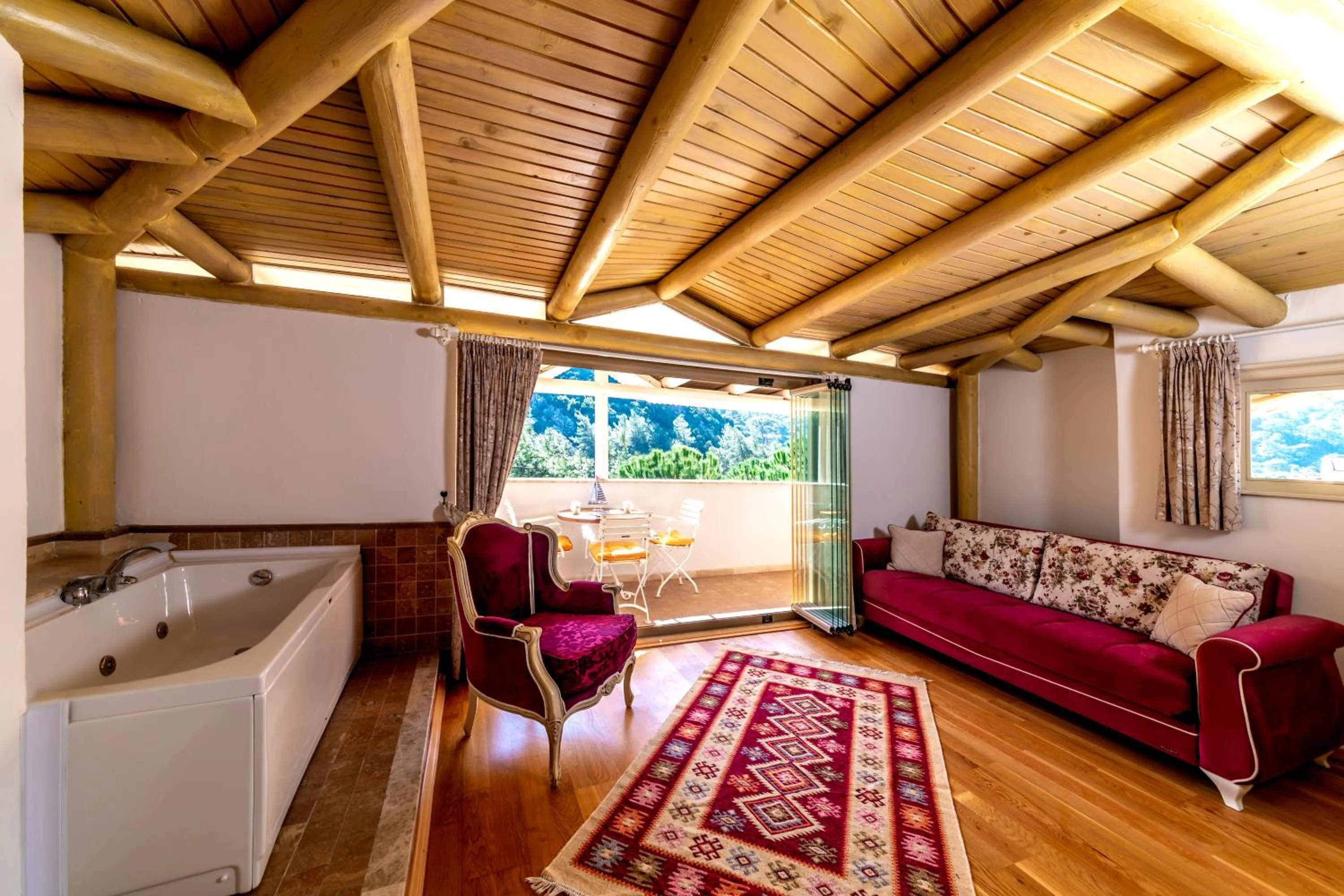 Living room in Petunya Konak Boutique Hotel