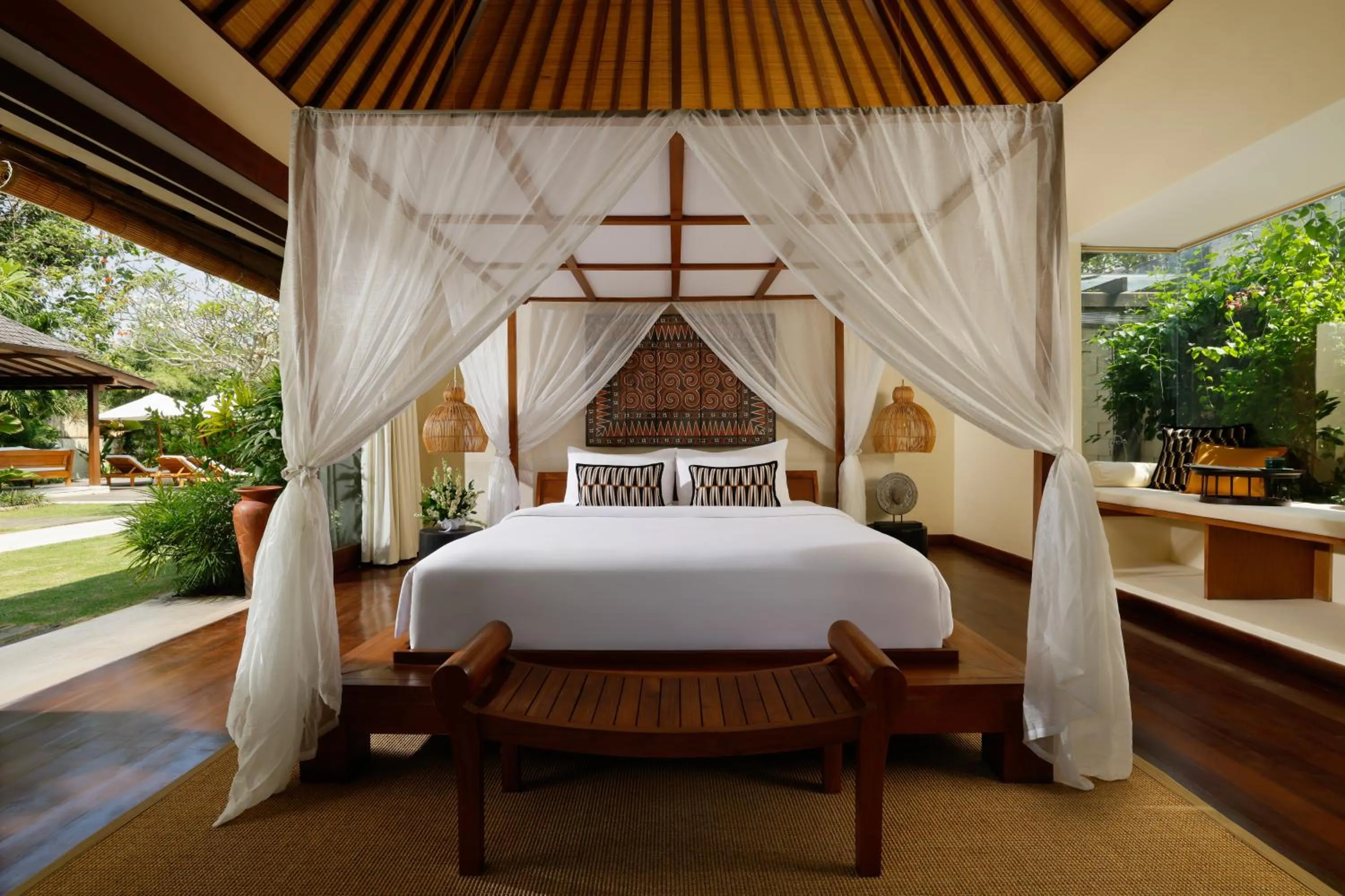 Bed in Villa Nelayan by Nakula