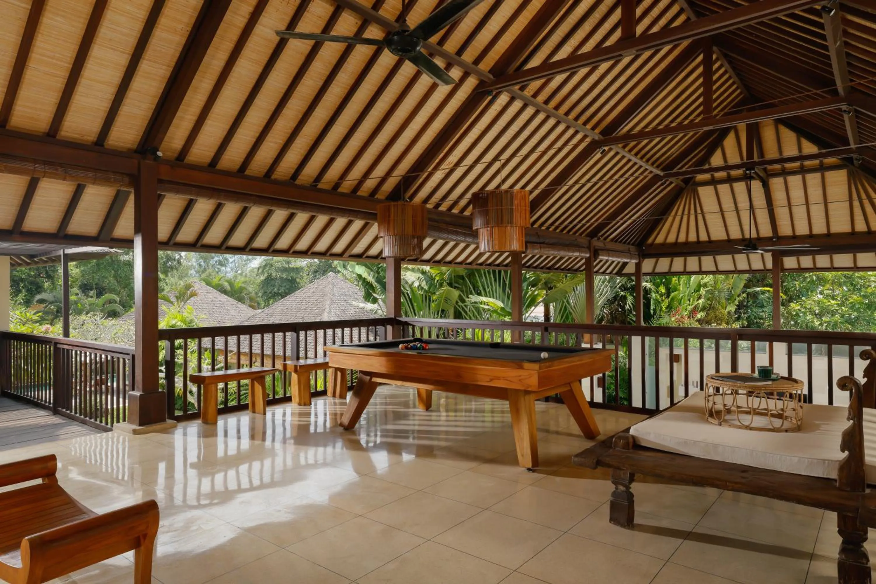 Billiard in Villa Nelayan by Nakula