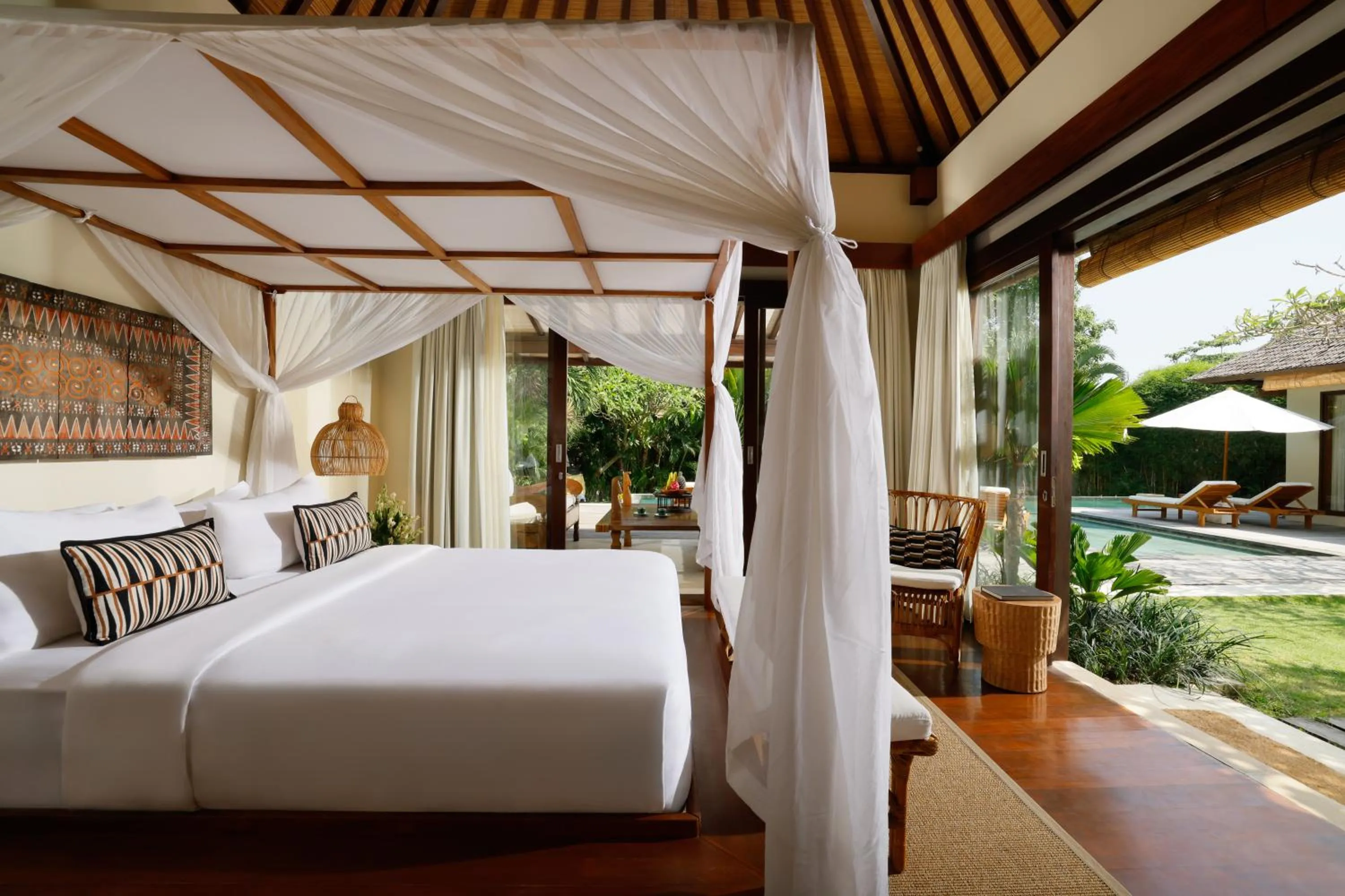 Bed in Villa Nelayan by Nakula