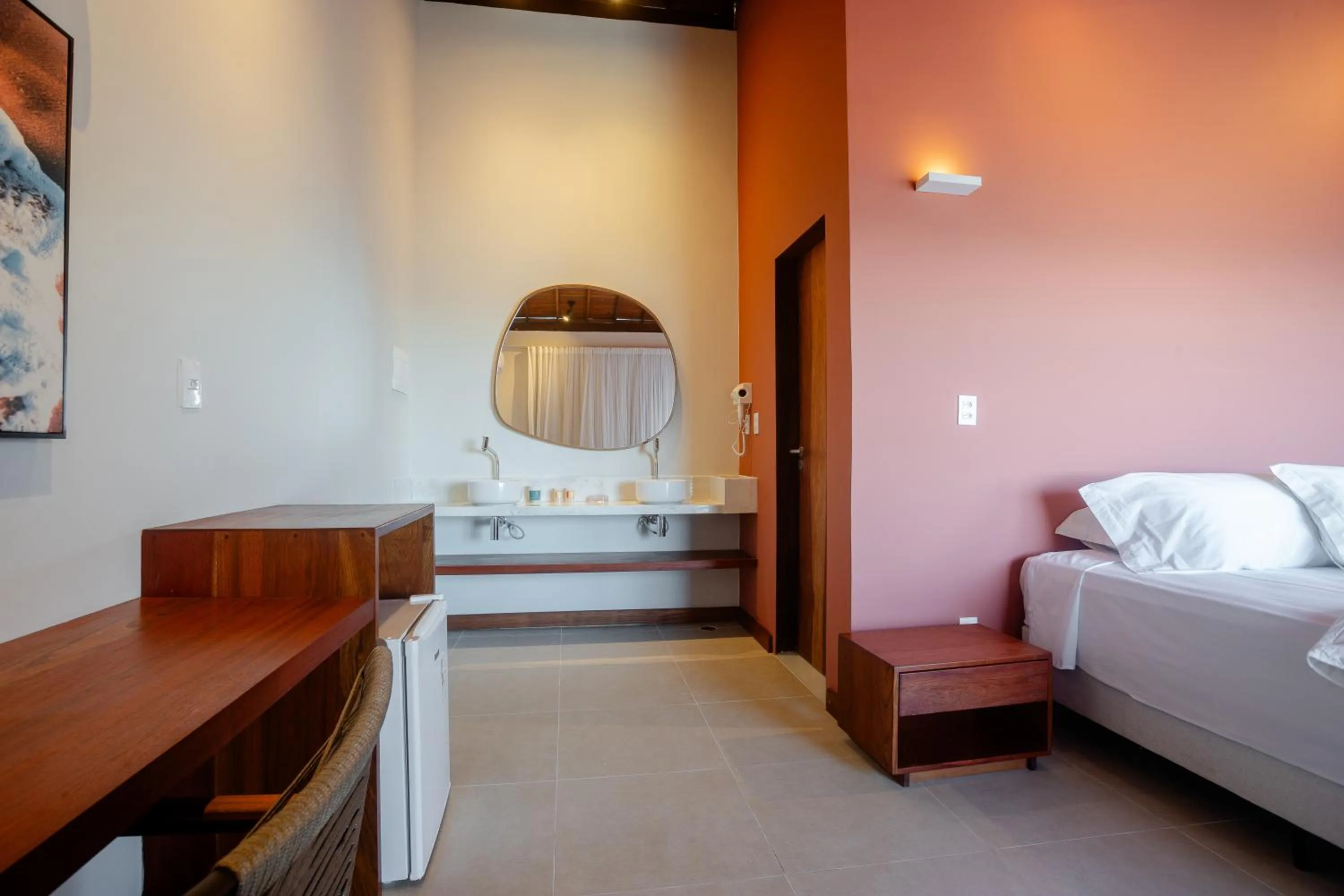 Bedroom, Bed in Pousada Un Paso del Mar