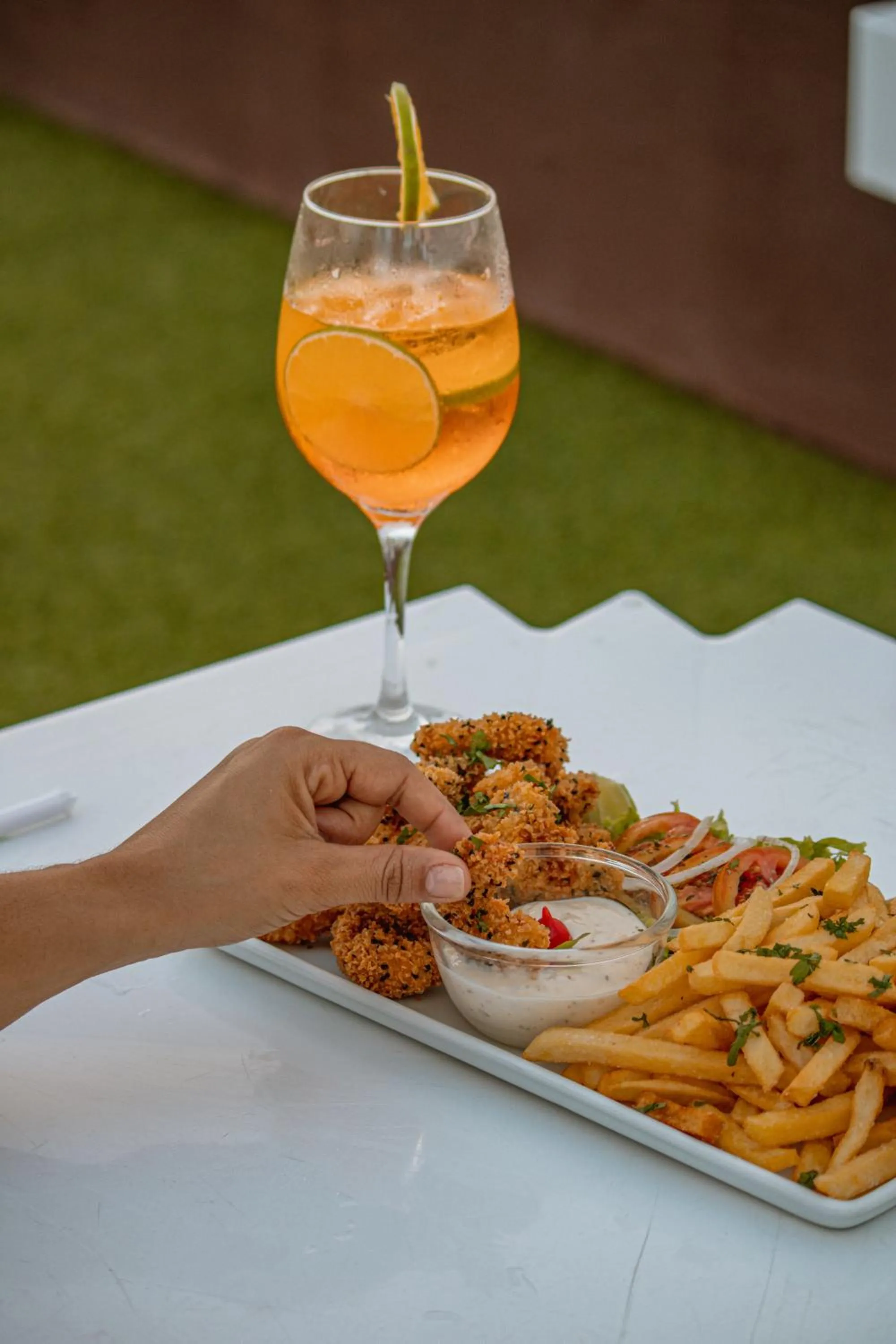 Restaurant/places to eat in Pousada Un Paso del Mar