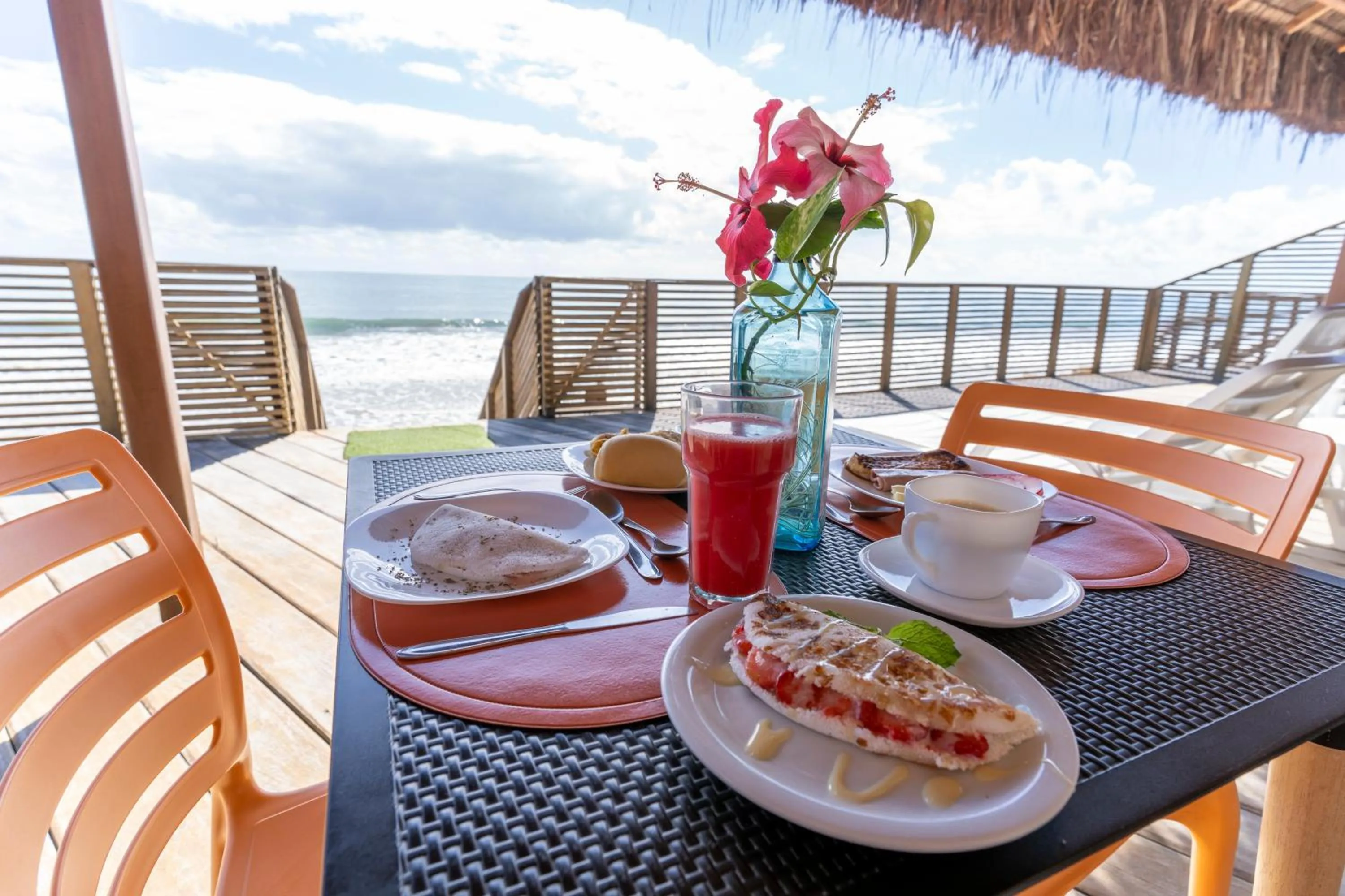 Dining area in Pousada Un Paso del Mar