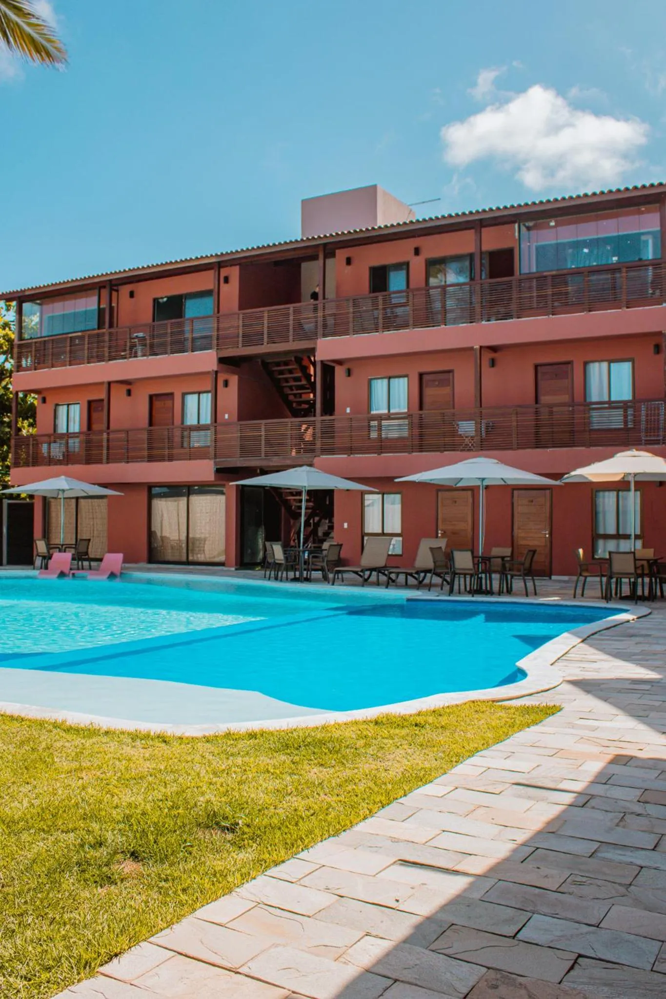 Property building in Pousada Un Paso del Mar