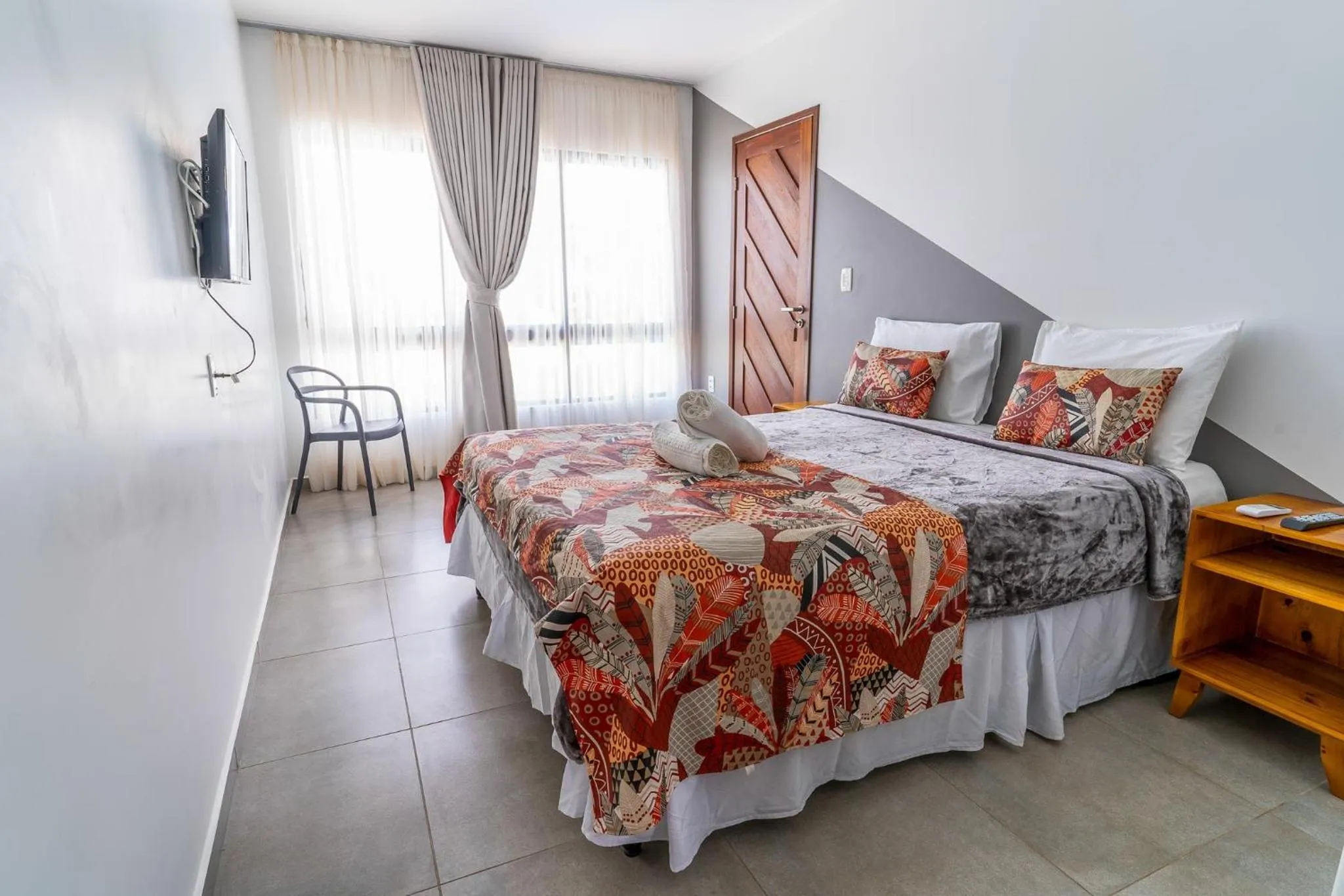 Bedroom, Bed in Pousada Un Paso del Mar