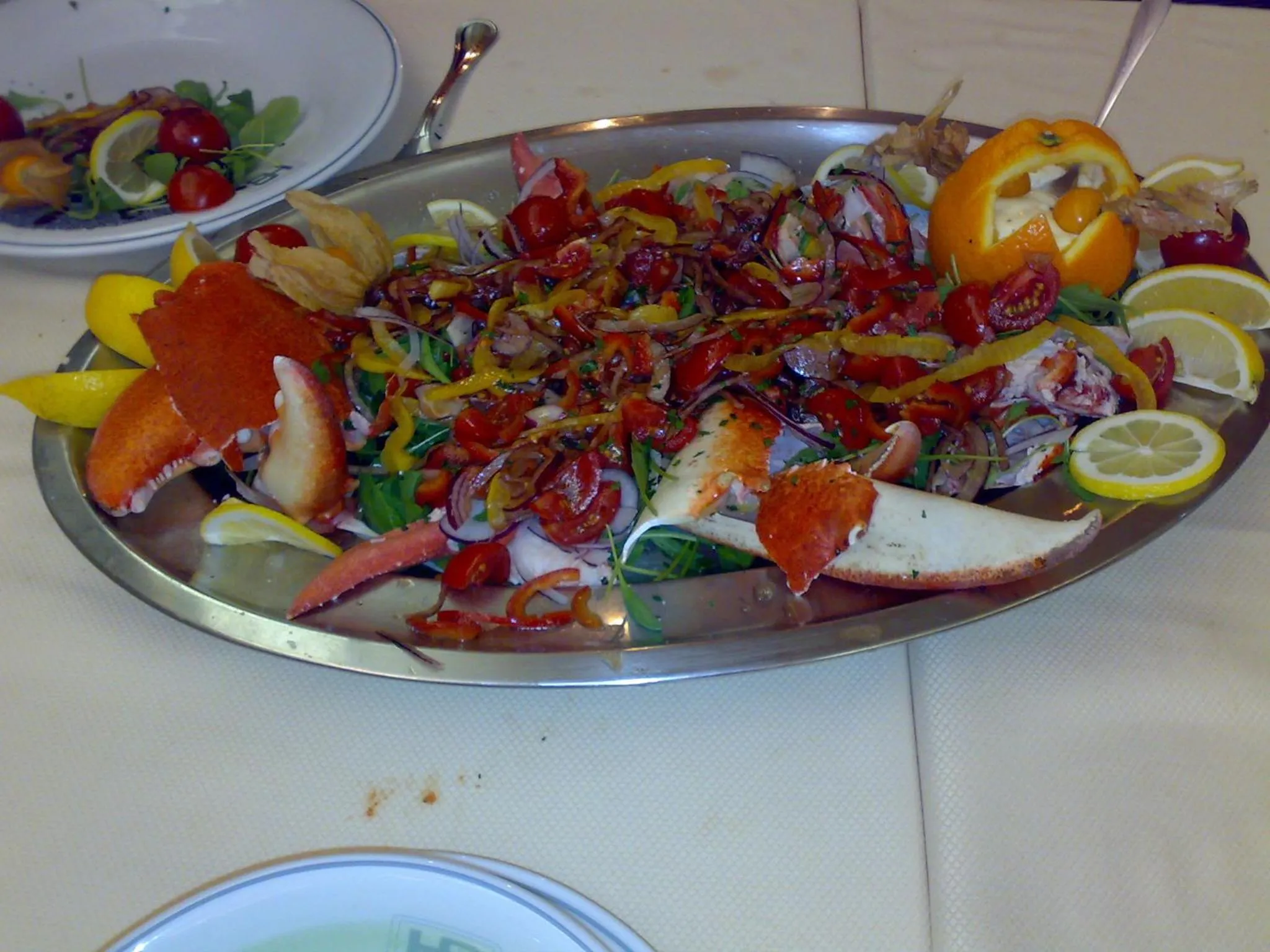 Food close-up in Hotel Bristol