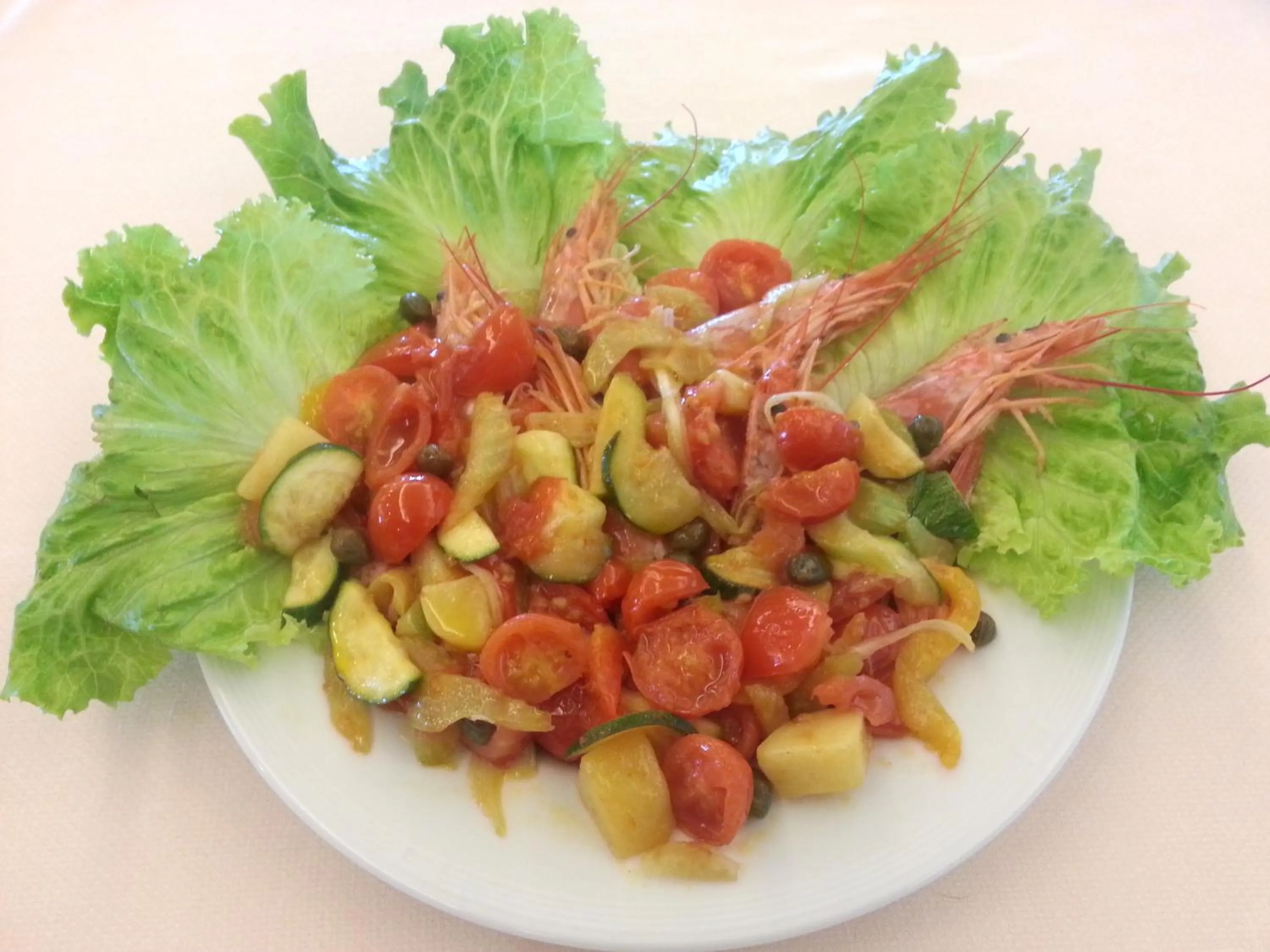 Food close-up in Hotel Bristol