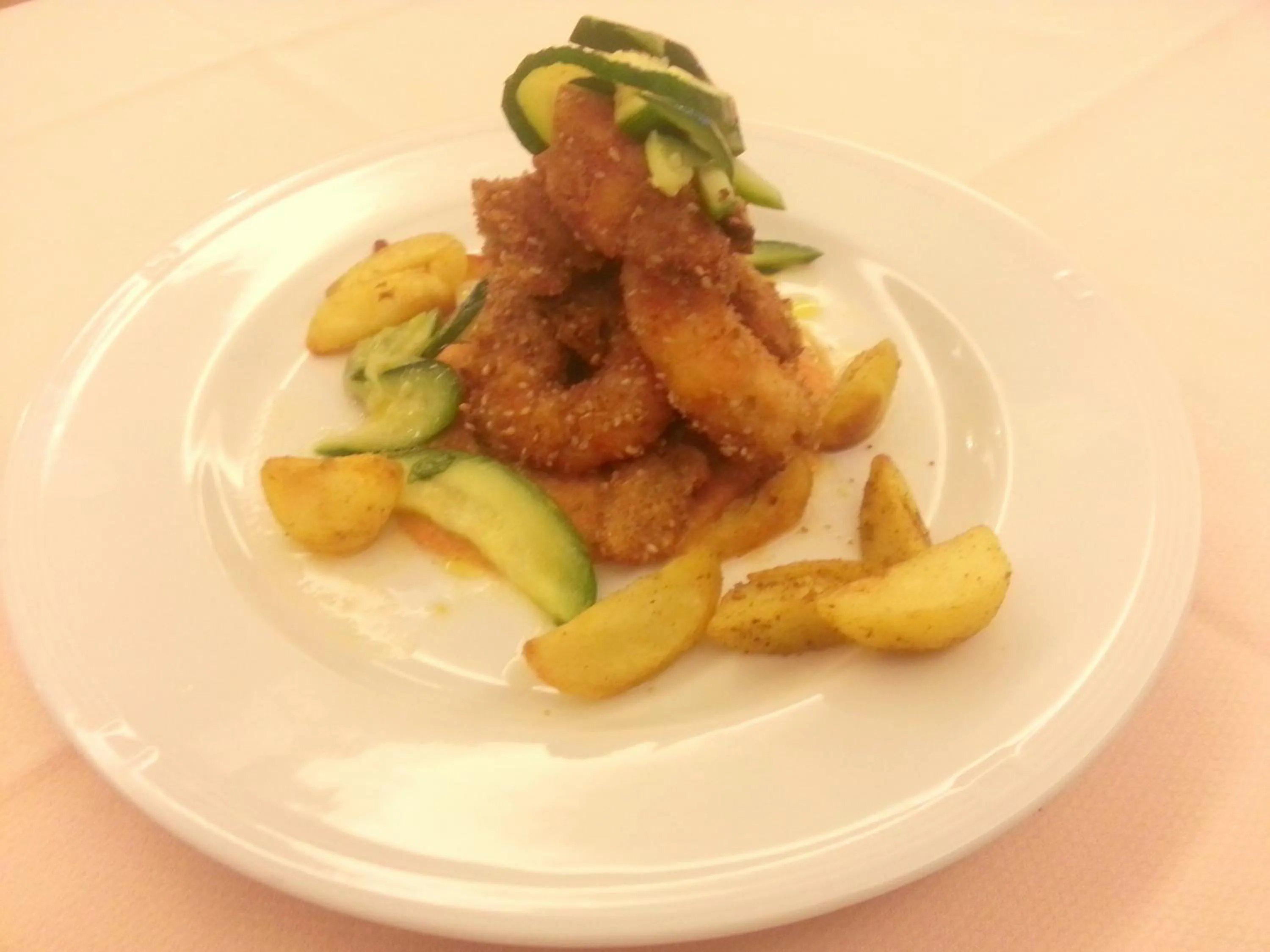 Food close-up in Hotel Bristol